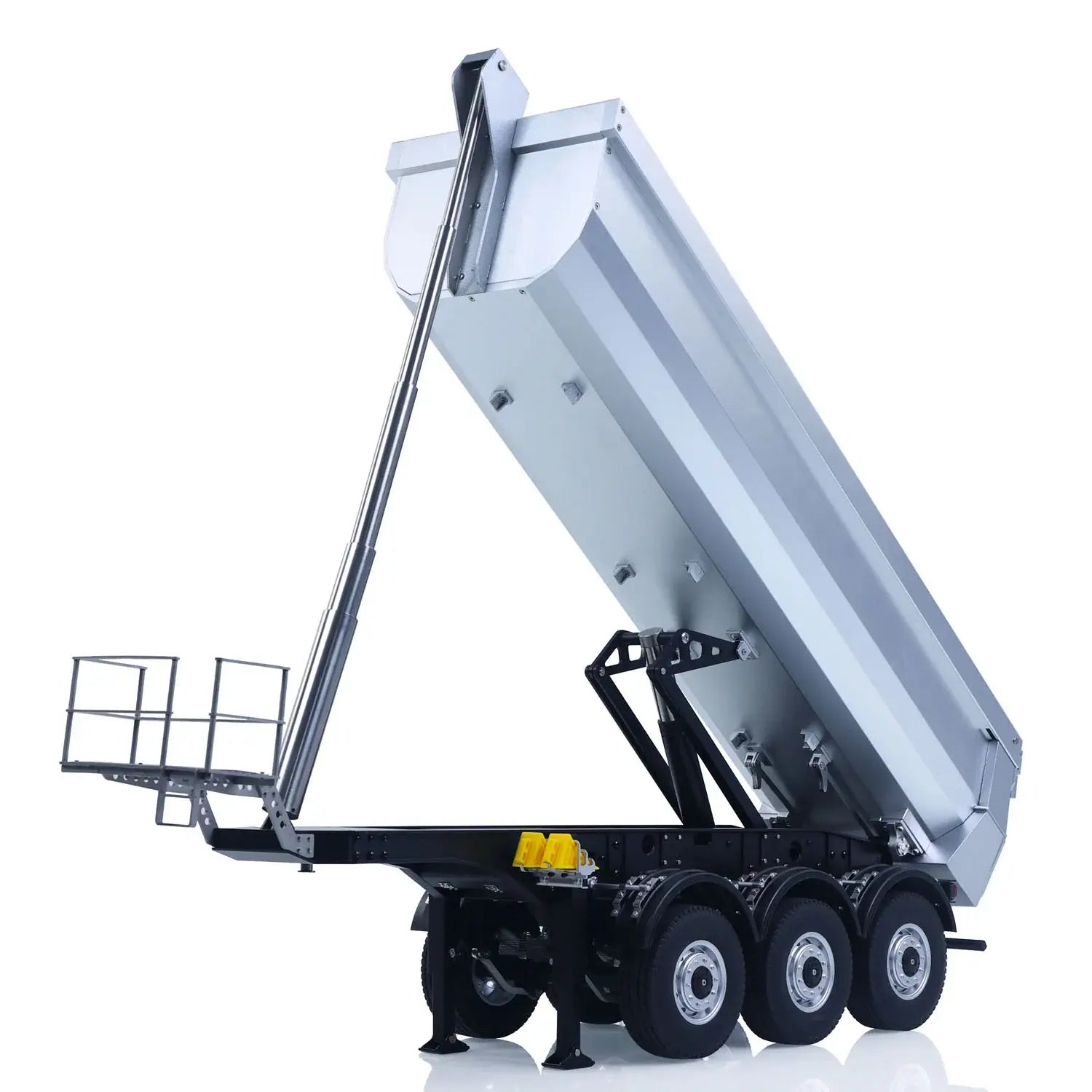 Remorque pour camion 1/14 Huina Scania Kabolite K770S métal gris