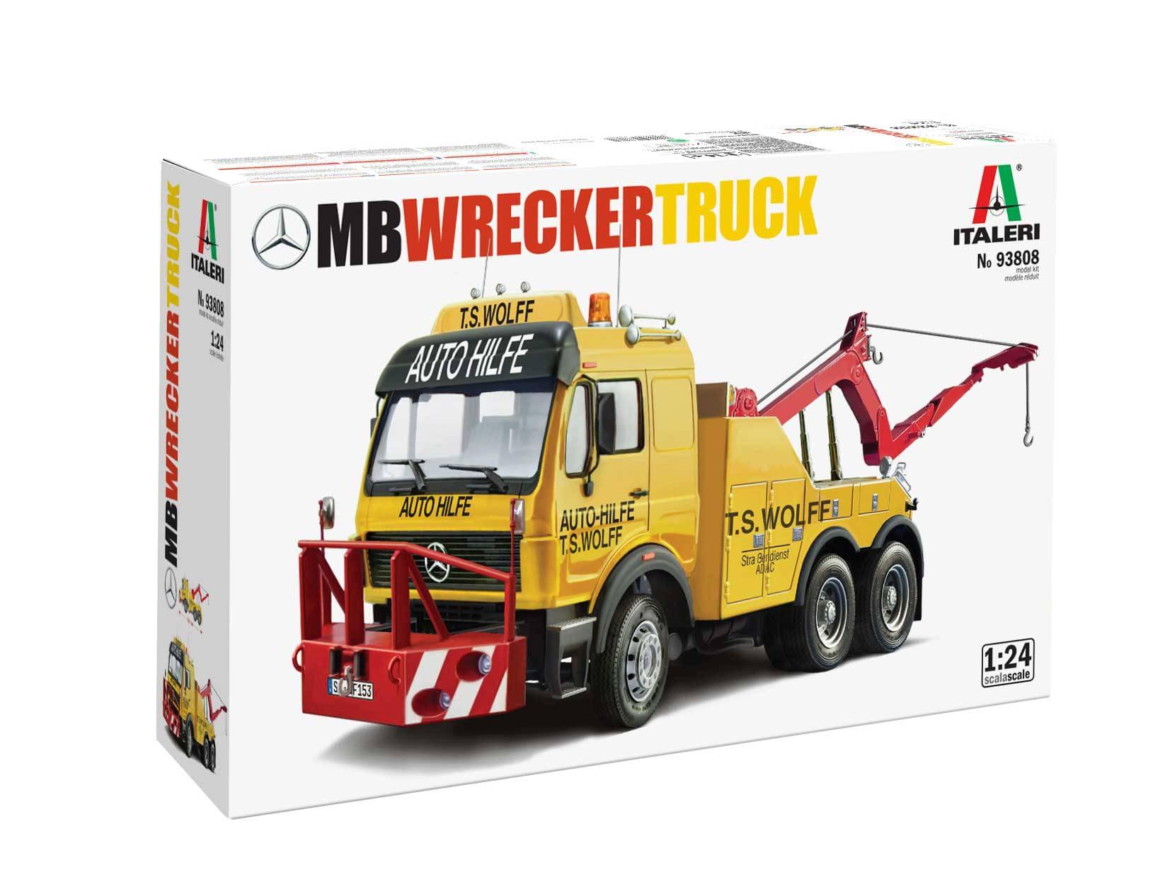 Maquette camion Mercedes-Benz Wrecker 1/24 - Italeri I93808