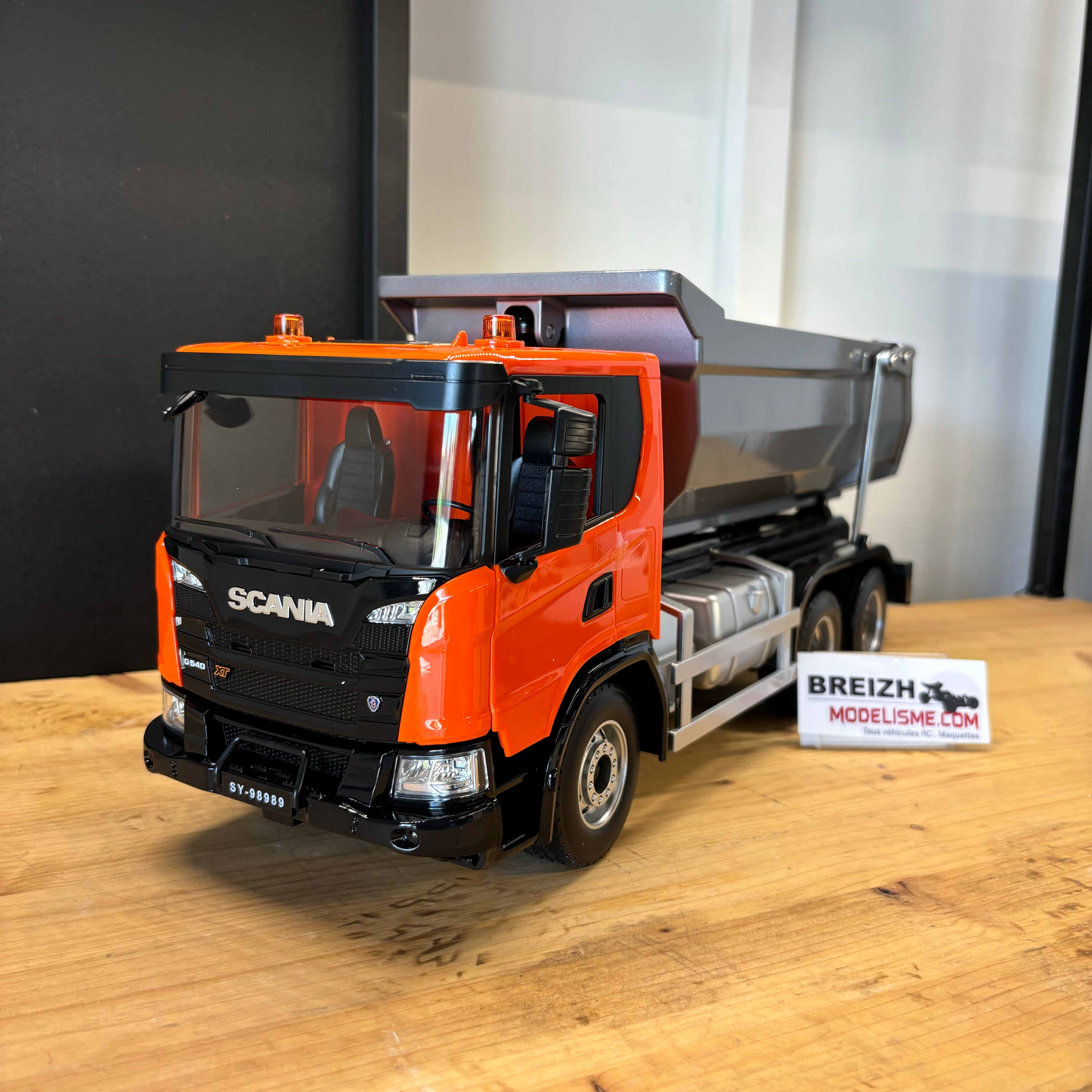 Camion benne FM Electrics 1/20 Scania 540G 6x4 - FM1682S