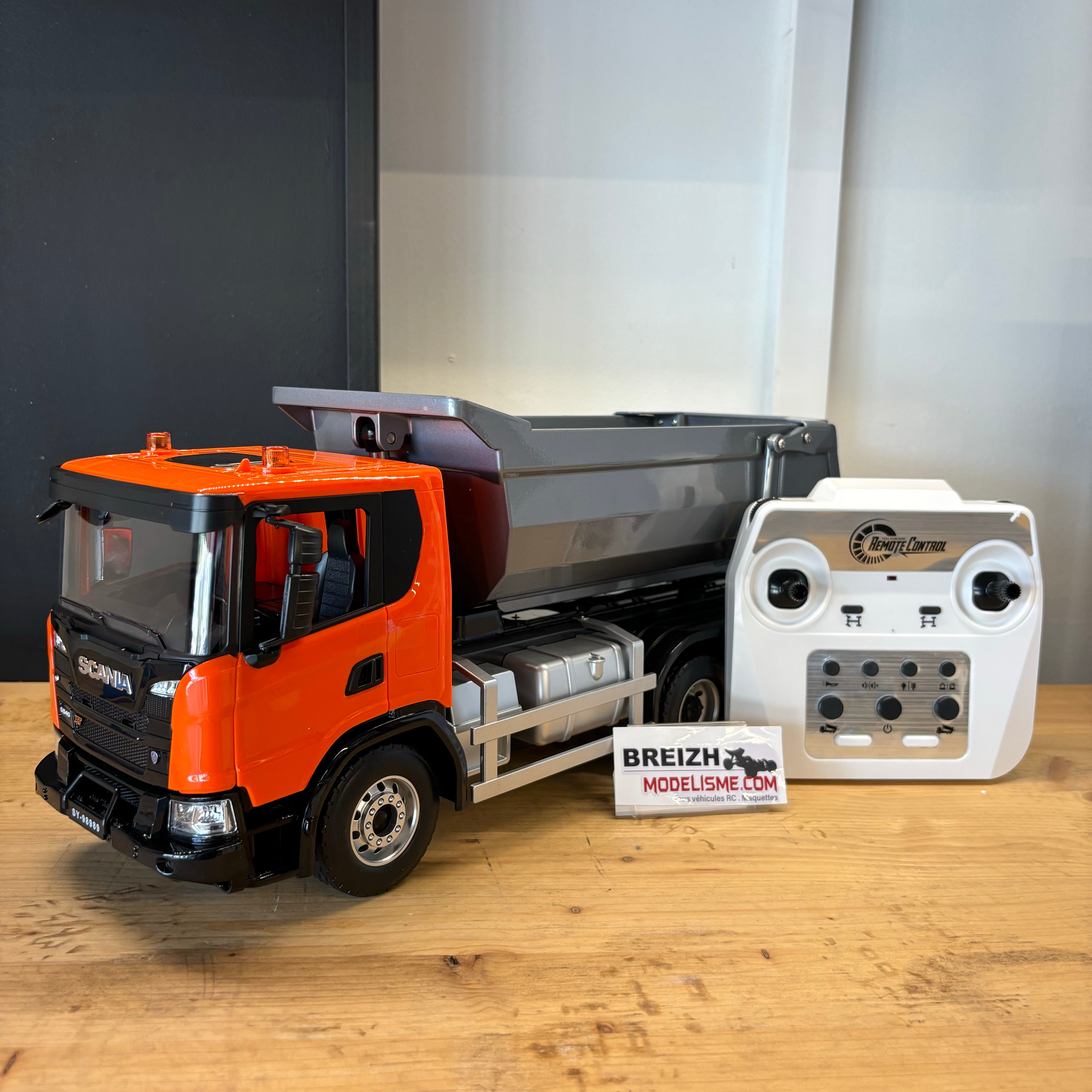 Camion benne FM Electrics 1/20 Scania 540G 6x4 - FM1682S