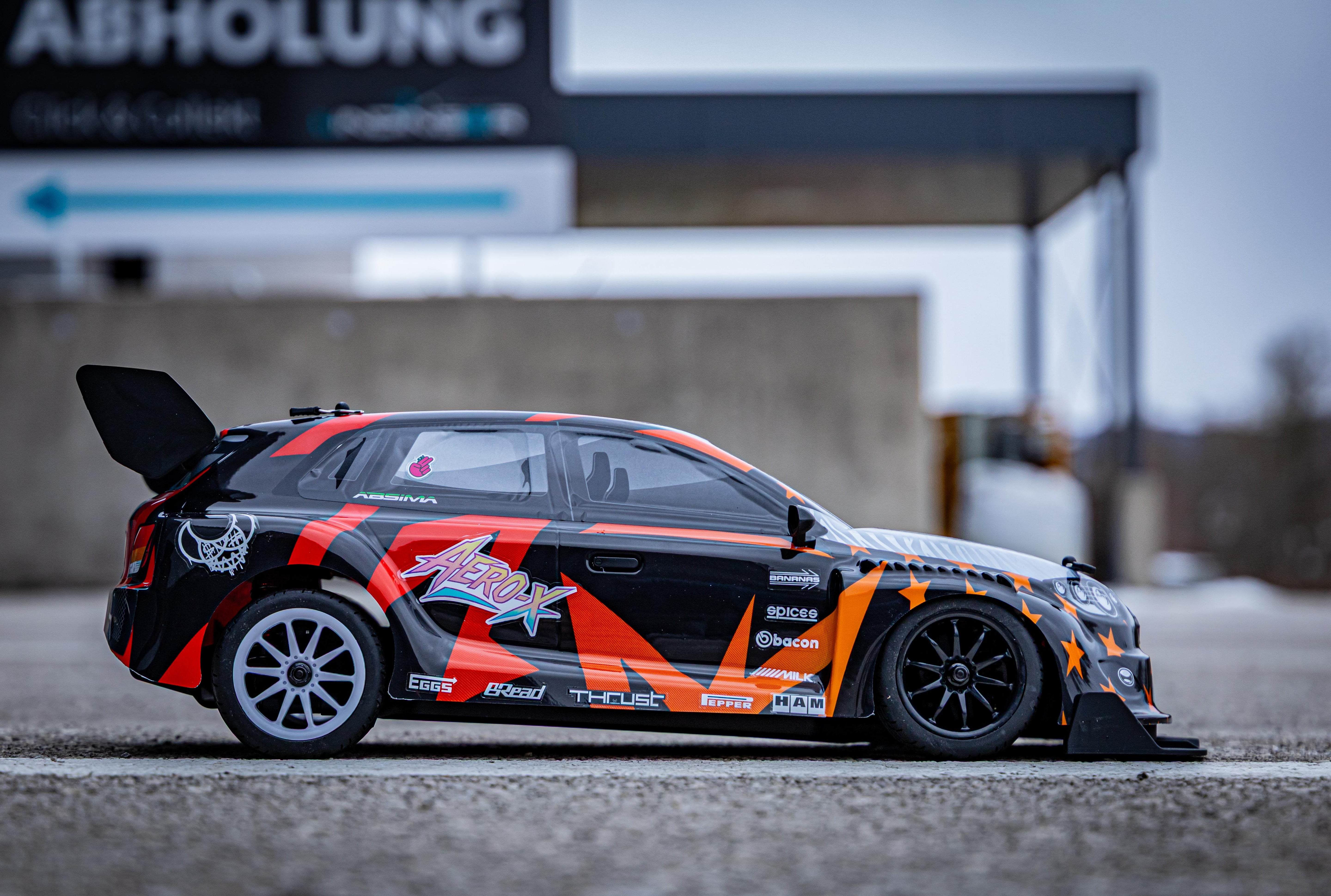 Piste Absima 1/10 "Aero-X" charbon 4WD RTR 12230