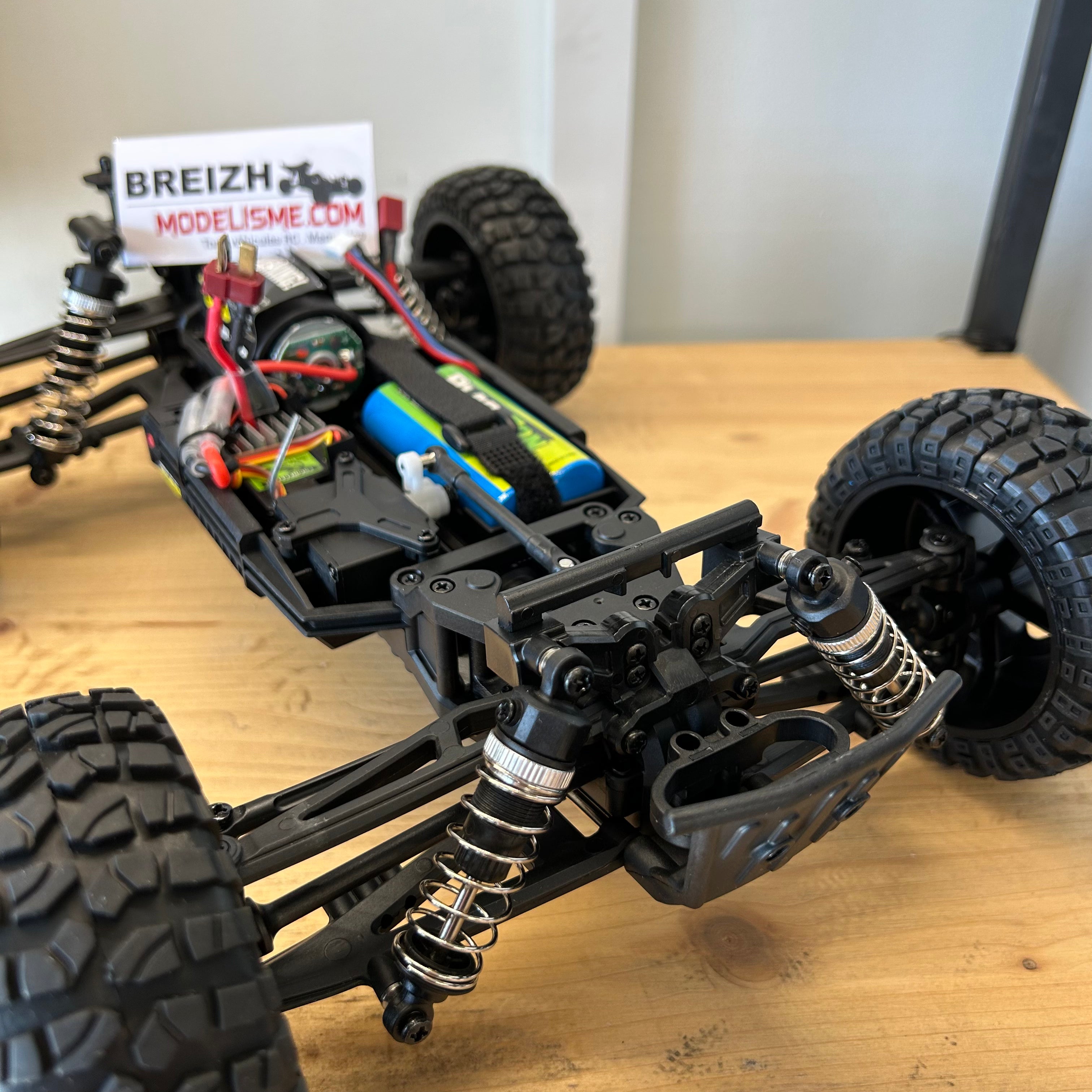 Buggy RC Blackzon Smyter DB Bleu XL avec leds 540115