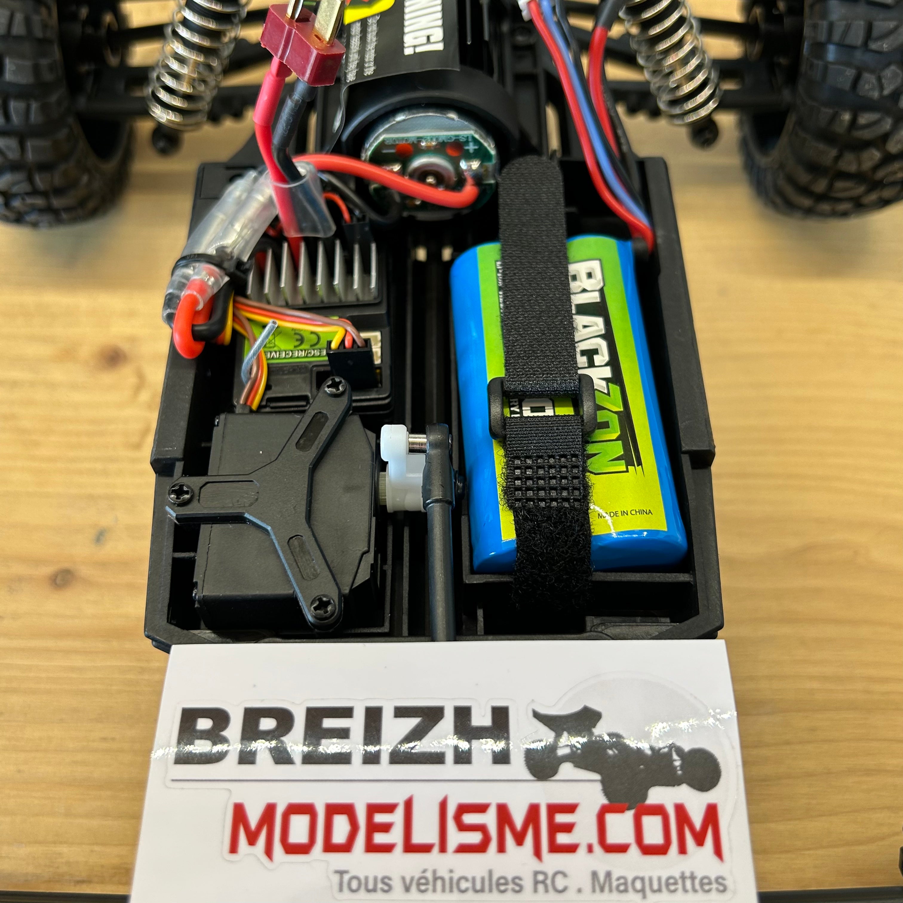 Buggy RC Blackzon Smyter DB Bleu XL avec leds 540115