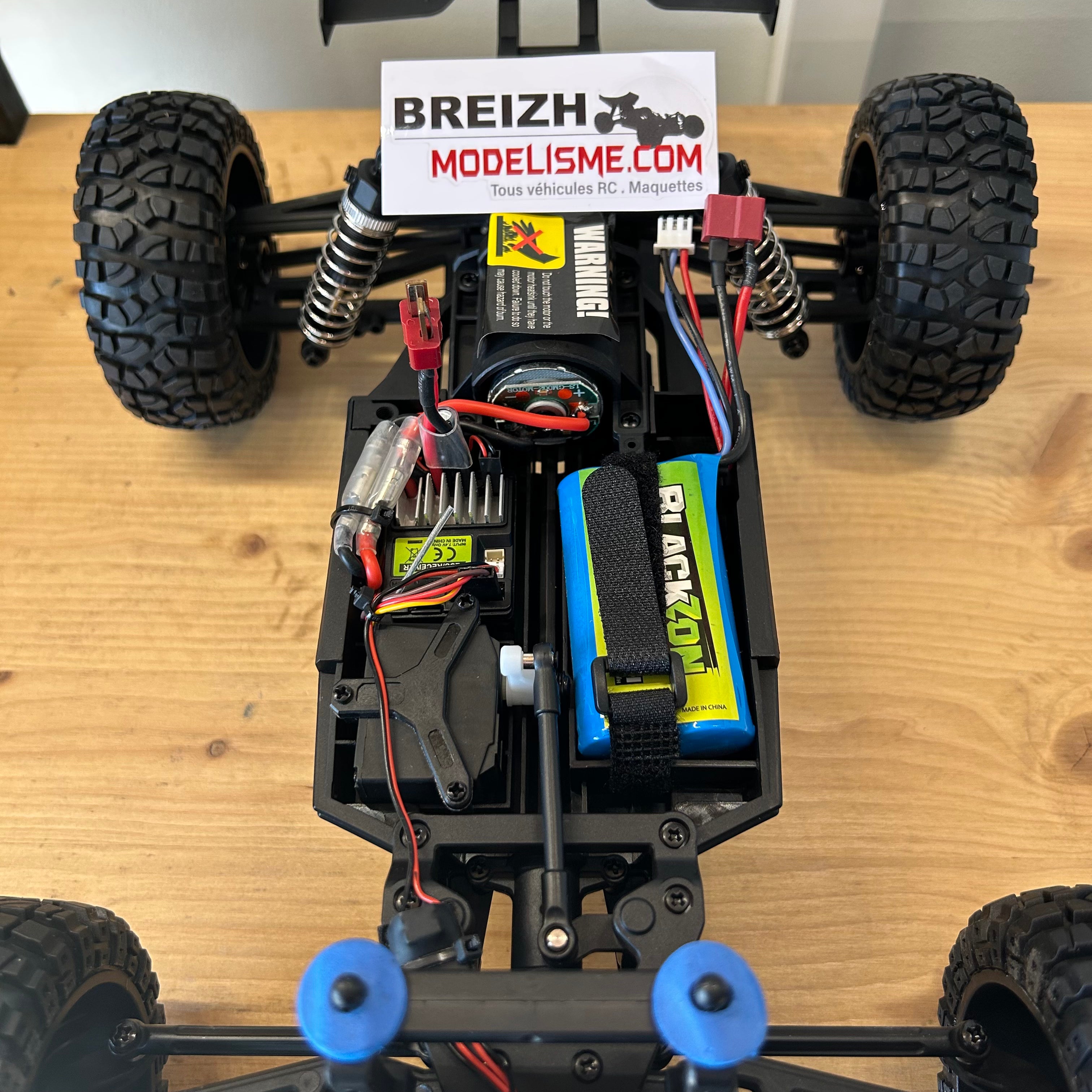 Voiture RC Blackzon Smyter DT XL avec leds 540113