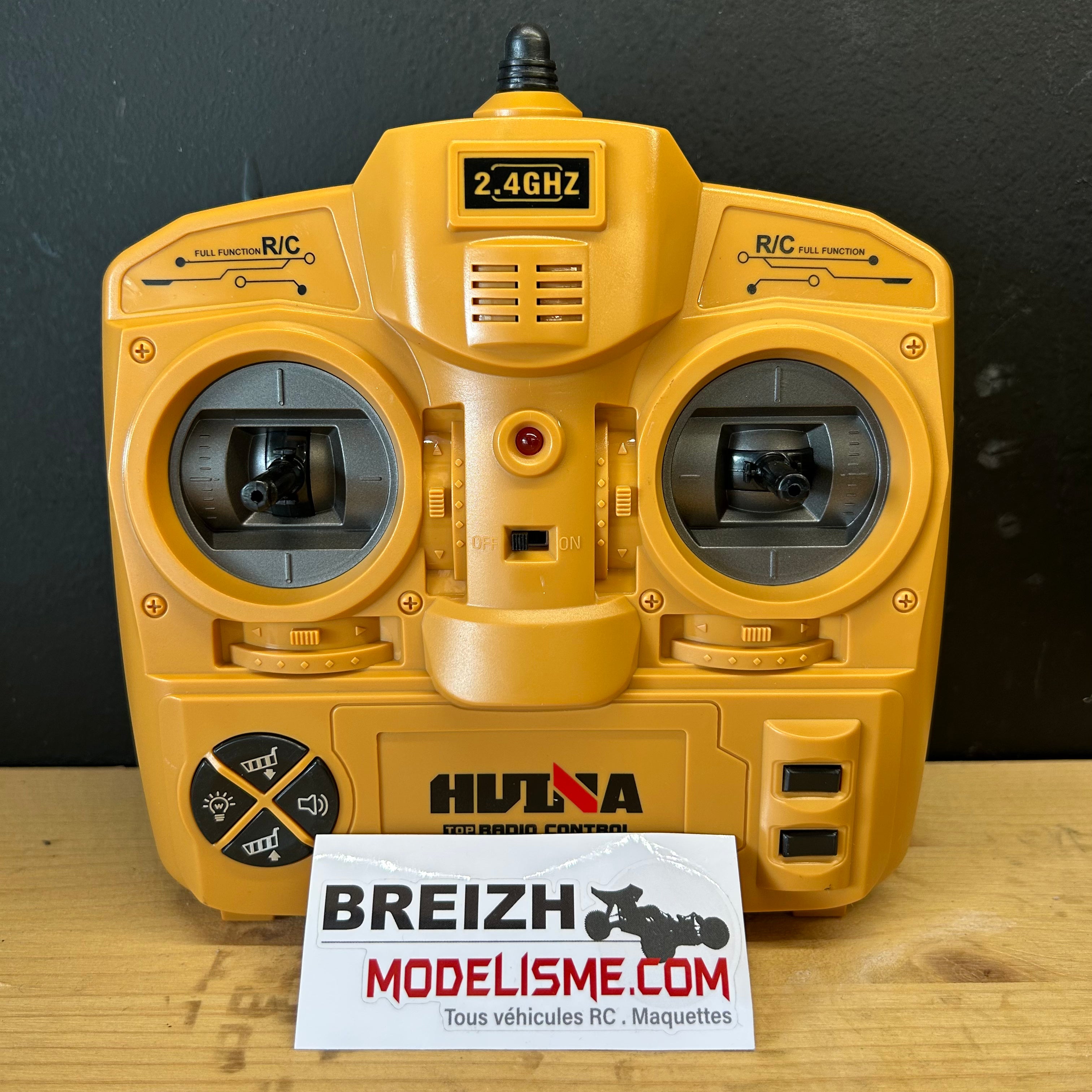 Camion Benne RC en Métal 1/14 - Huina 1573