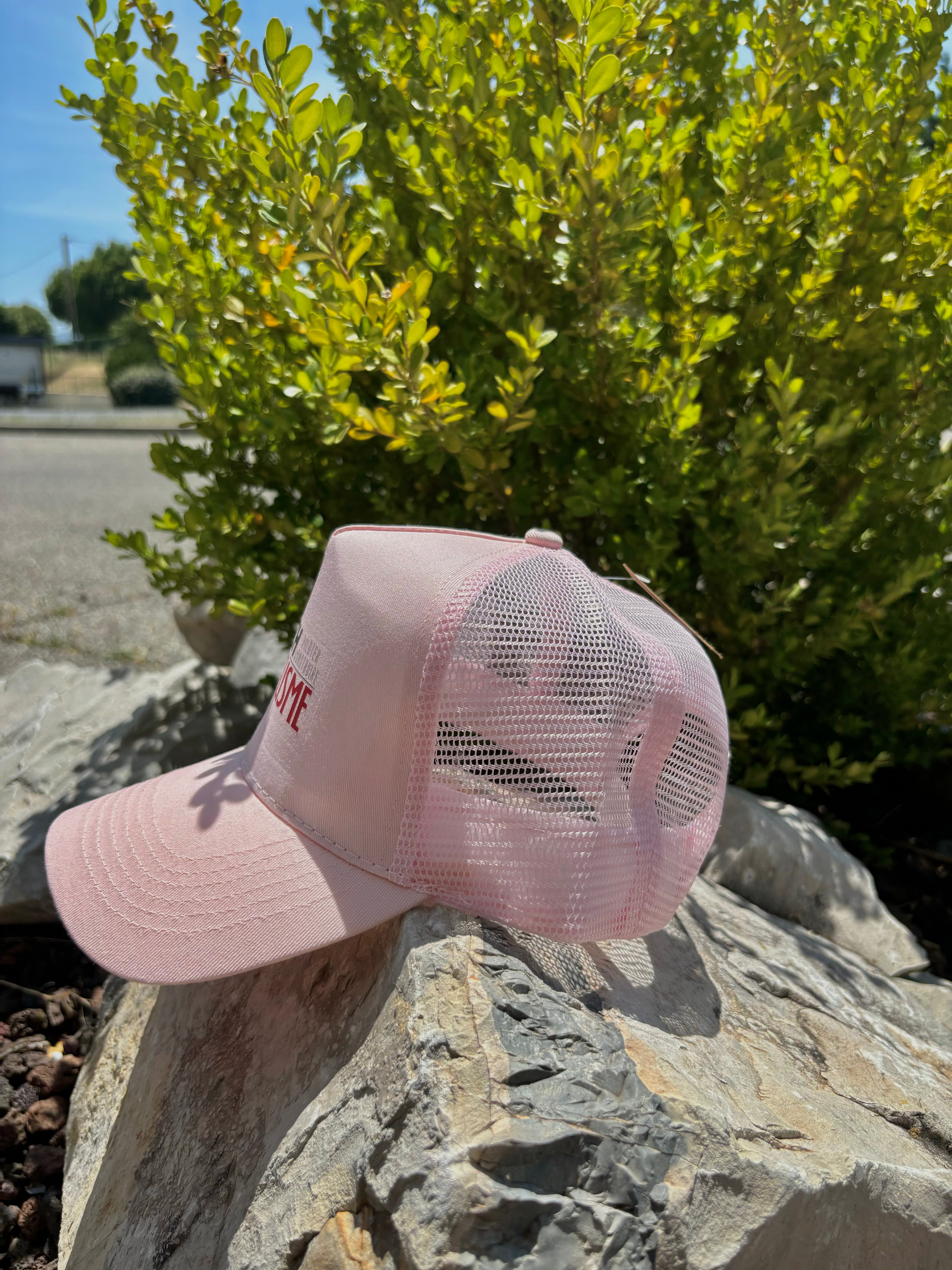 Casquette Breizh Modelisme trucker rose - Breizh Modélisme.