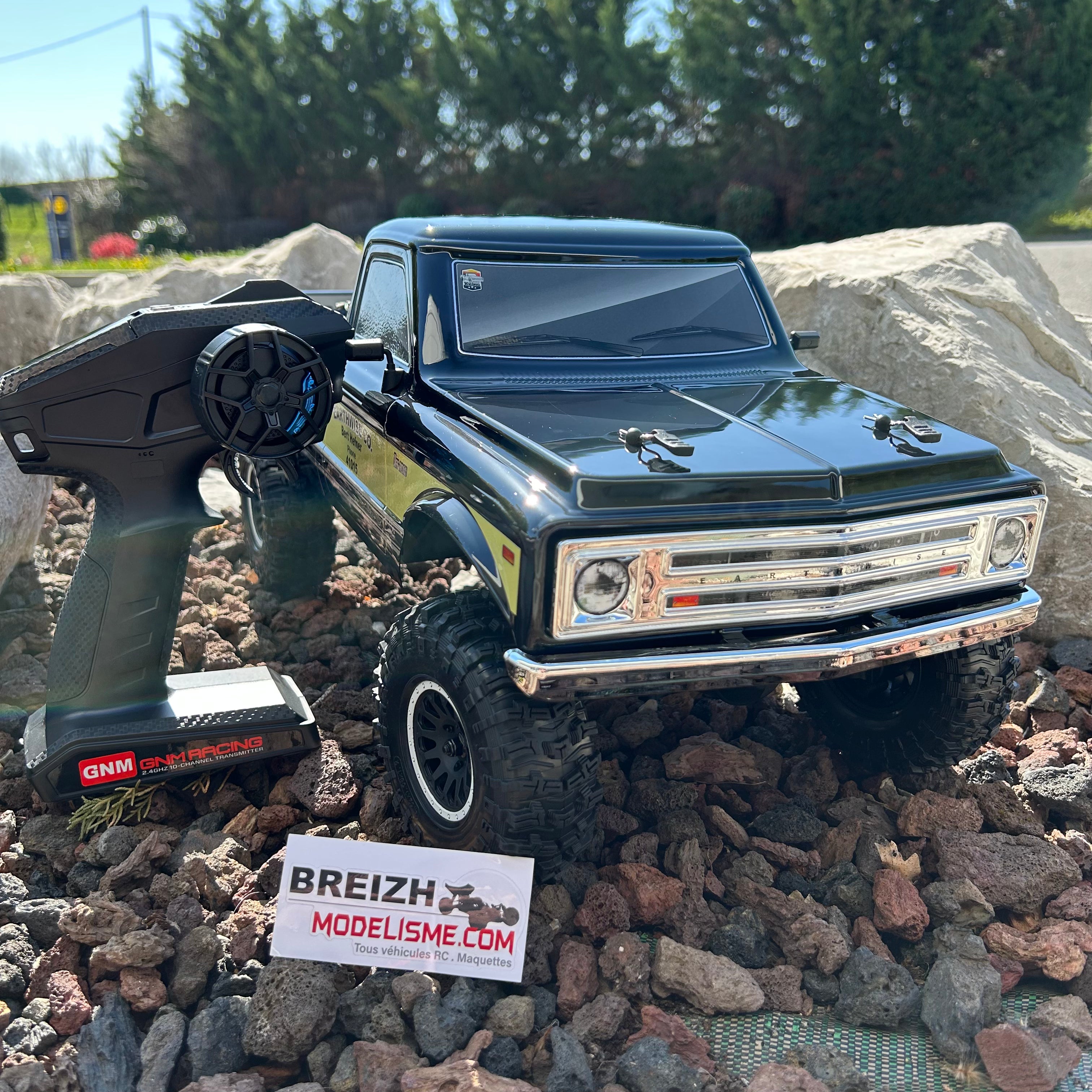 Crawler Yikong 41015 1/10 RTR noir - YK41015B