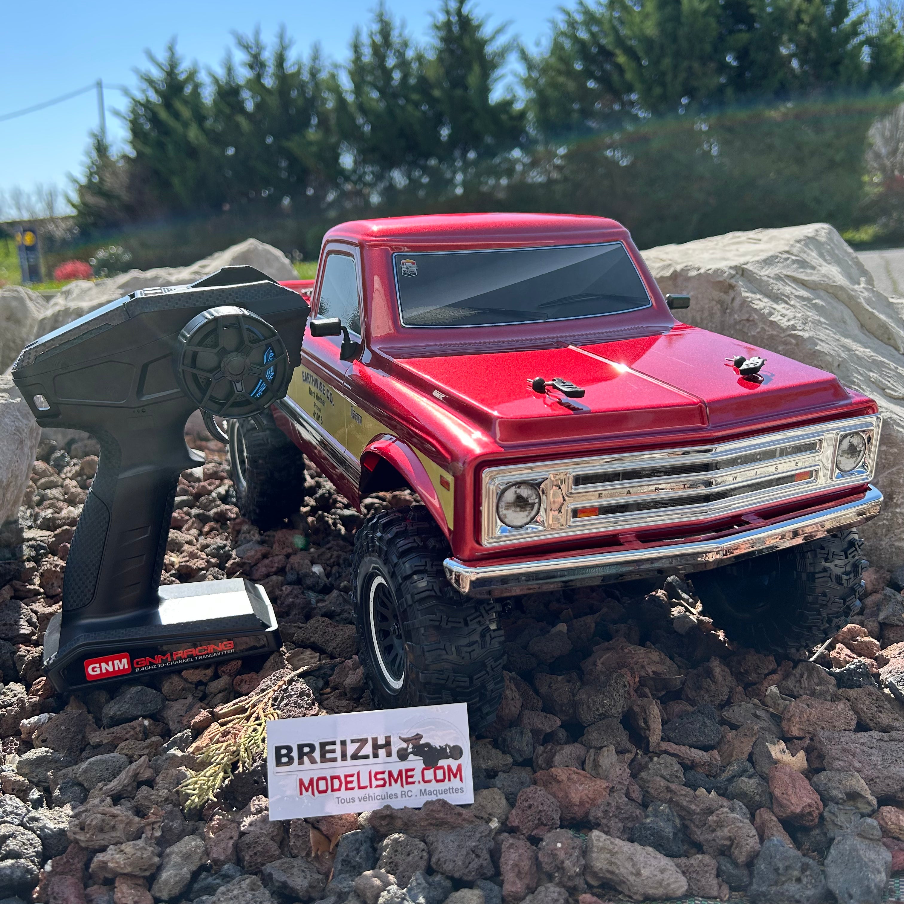 Crawler Yikong 41015 1/10 RTR rouge - YK41015C