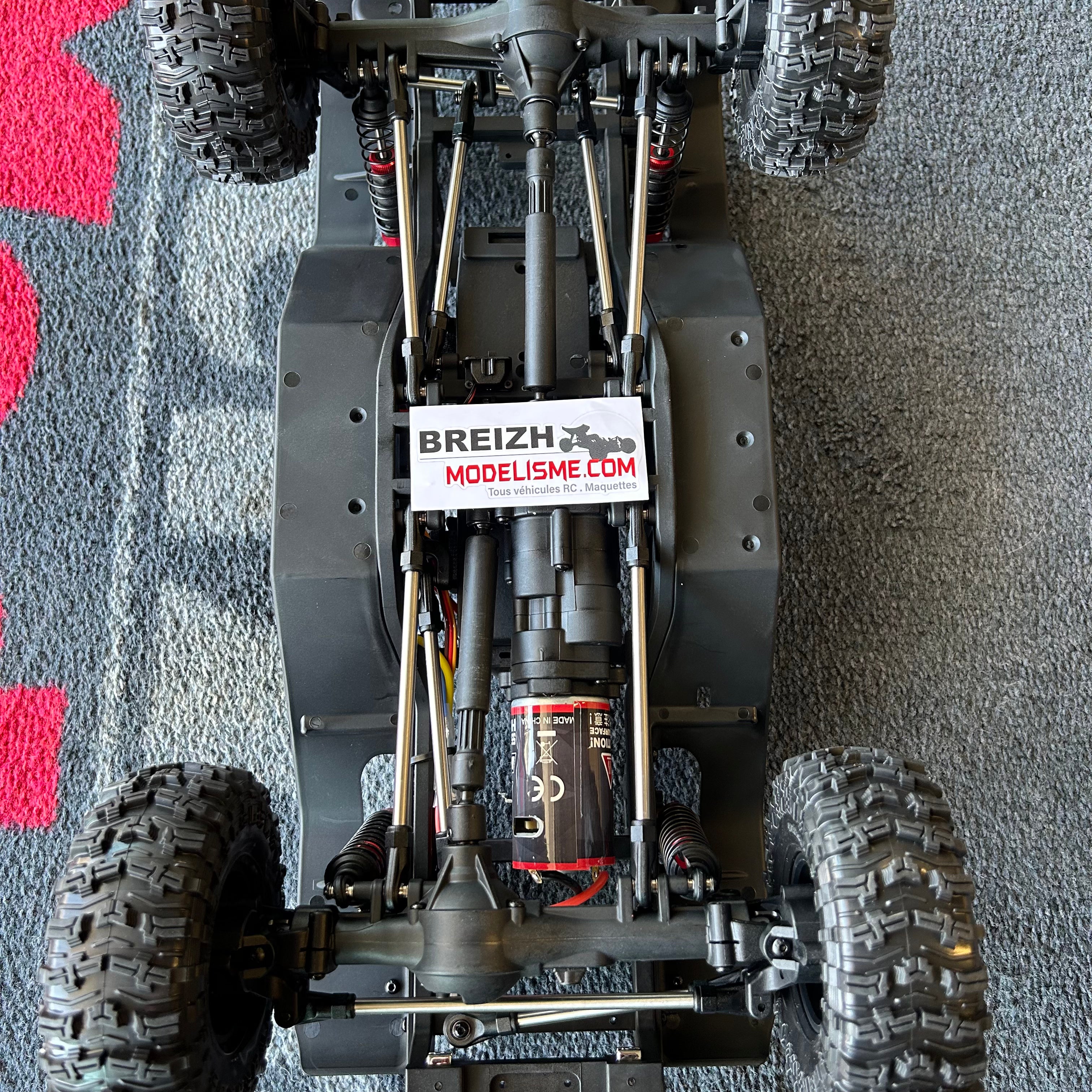 Crawler Yikong 41015 1/10 RTR rouge - YK41015C