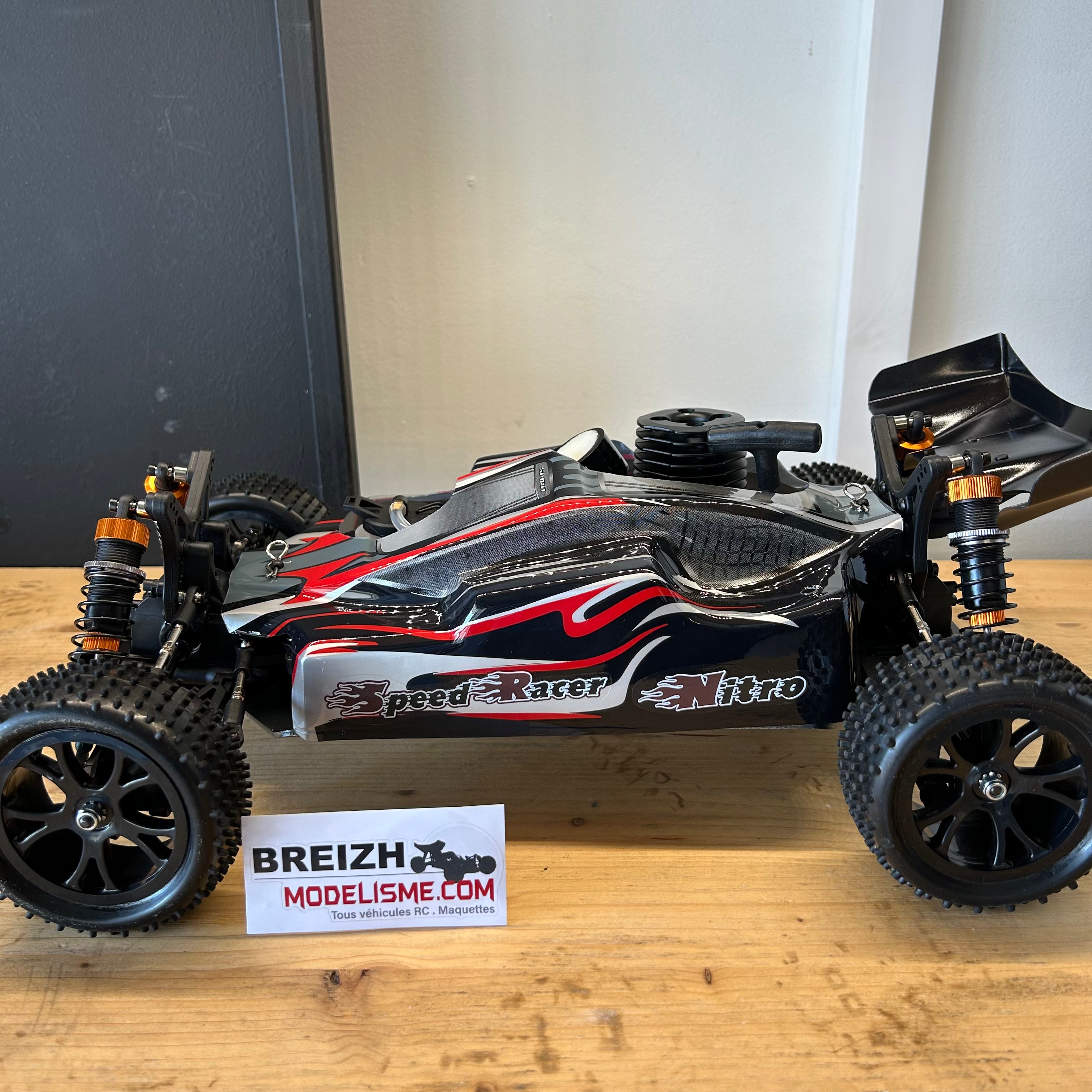 Buggy thermique essence 1/10 4WD Speedracer 3191