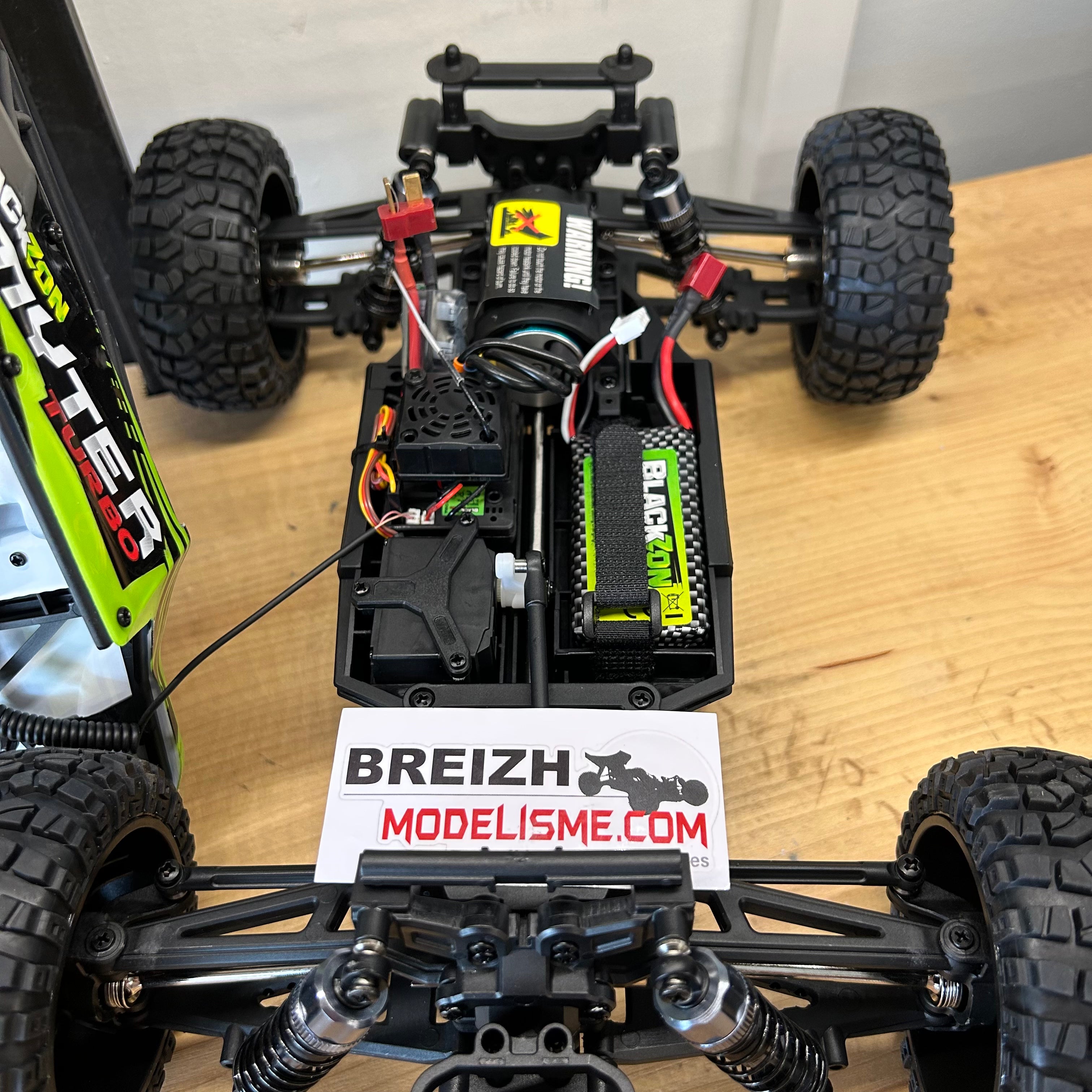 Buggy RC Brushless 60km/h Blackzon Smyter DB Turbo 1/12 4WD 3S - 540232