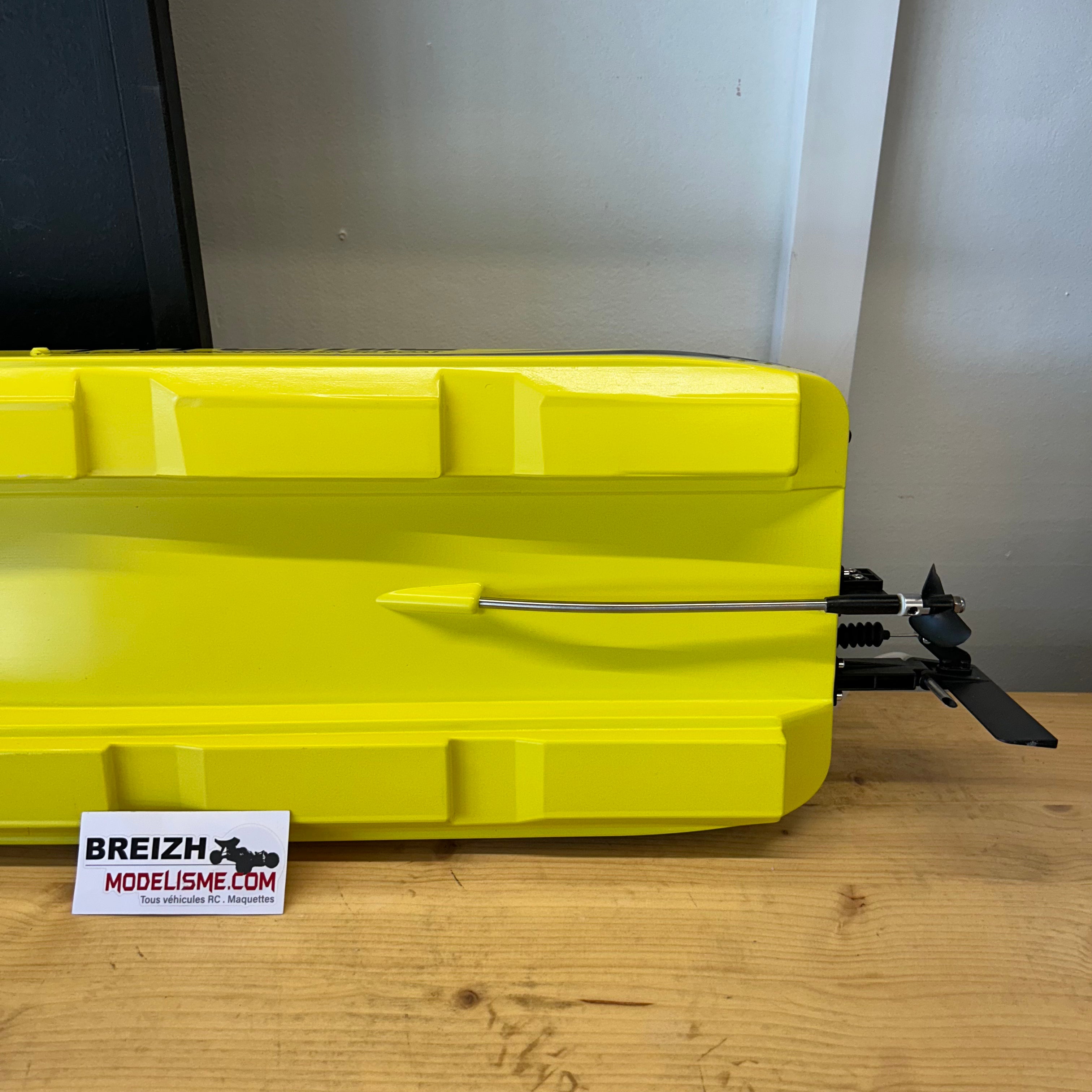 Bateaux Volantex Race Atomic 70cm brushless RTR jaune