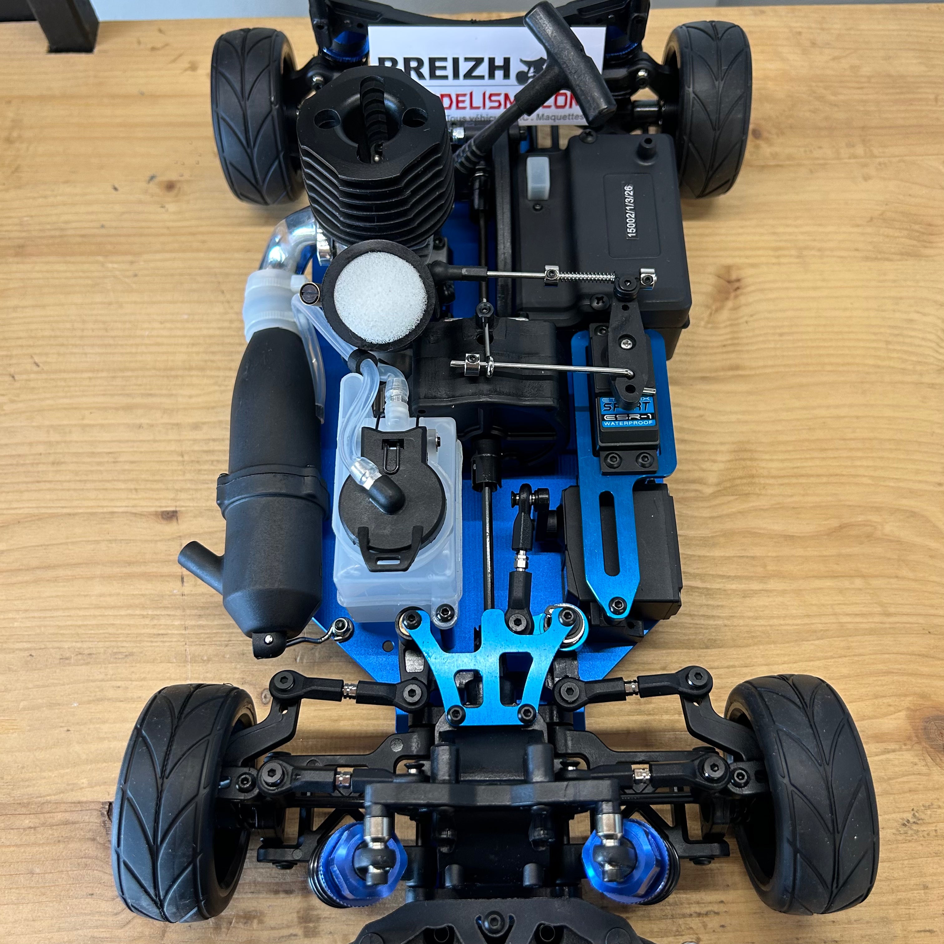 FTX Banzai Nitro drift piste Voiture RC thermique 1/10 4WD 5534B