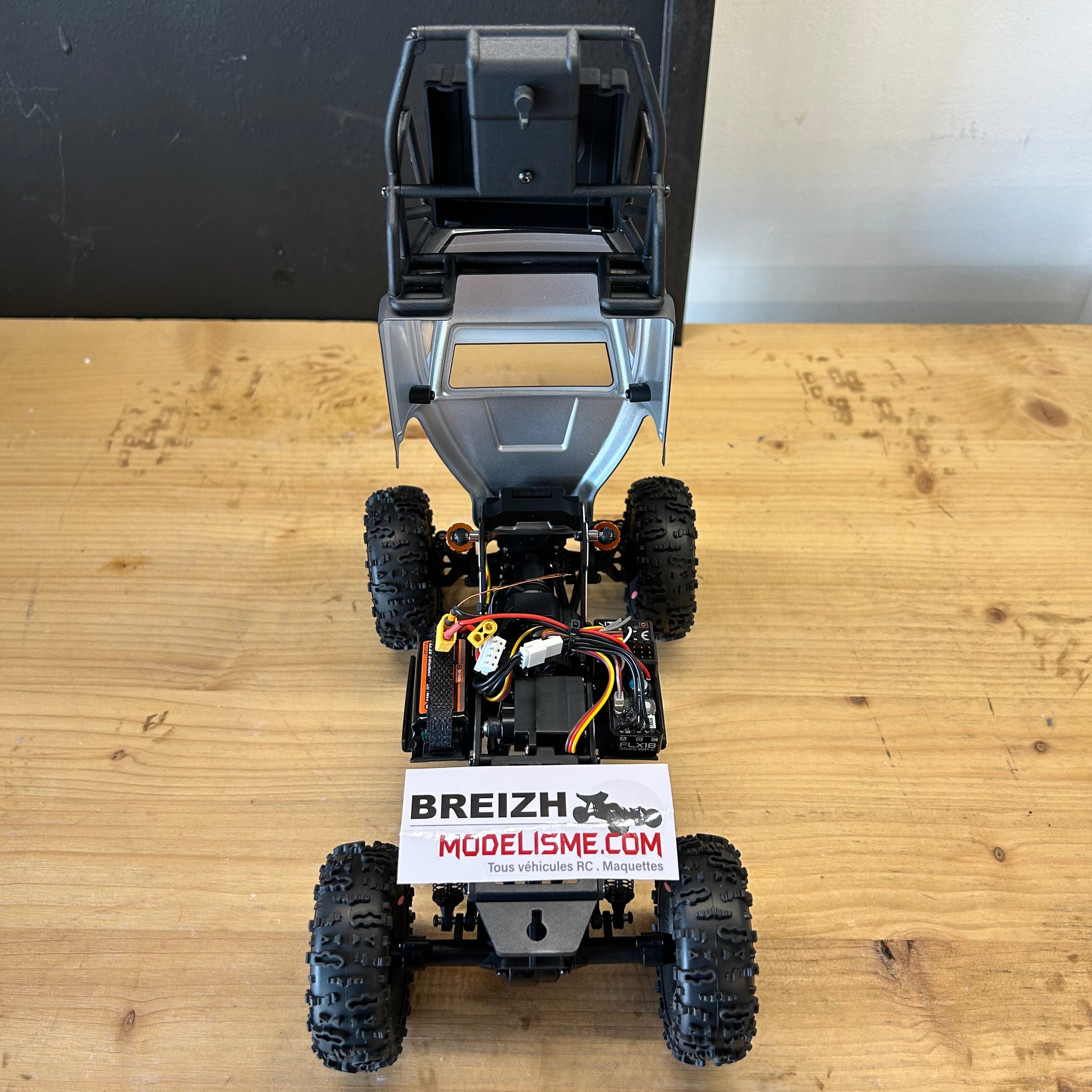 HPI Venture18 CC Flux Competition Crawler gris anthracite - 160808