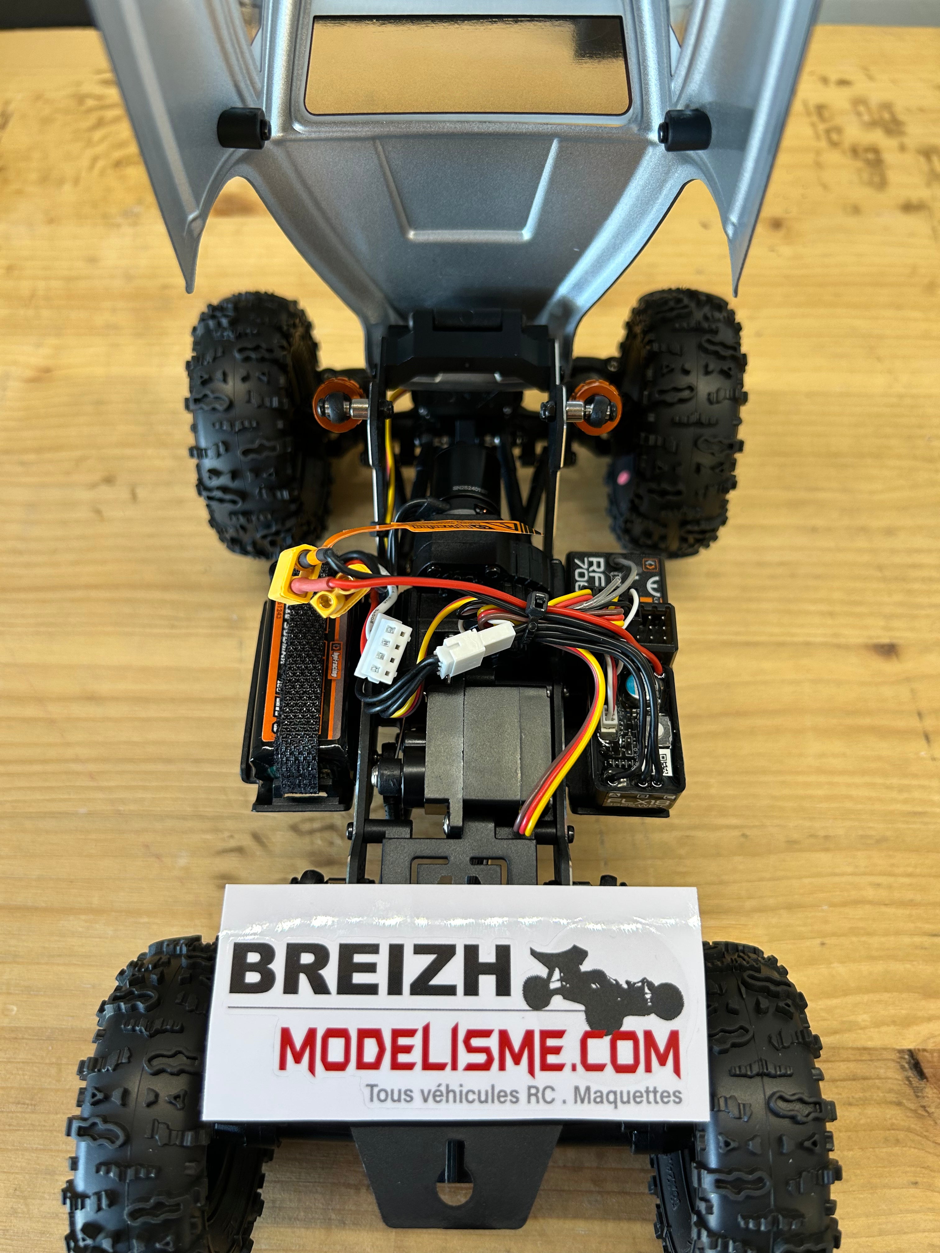 HPI Venture18 CC Flux Competition Crawler gris anthracite - 160808