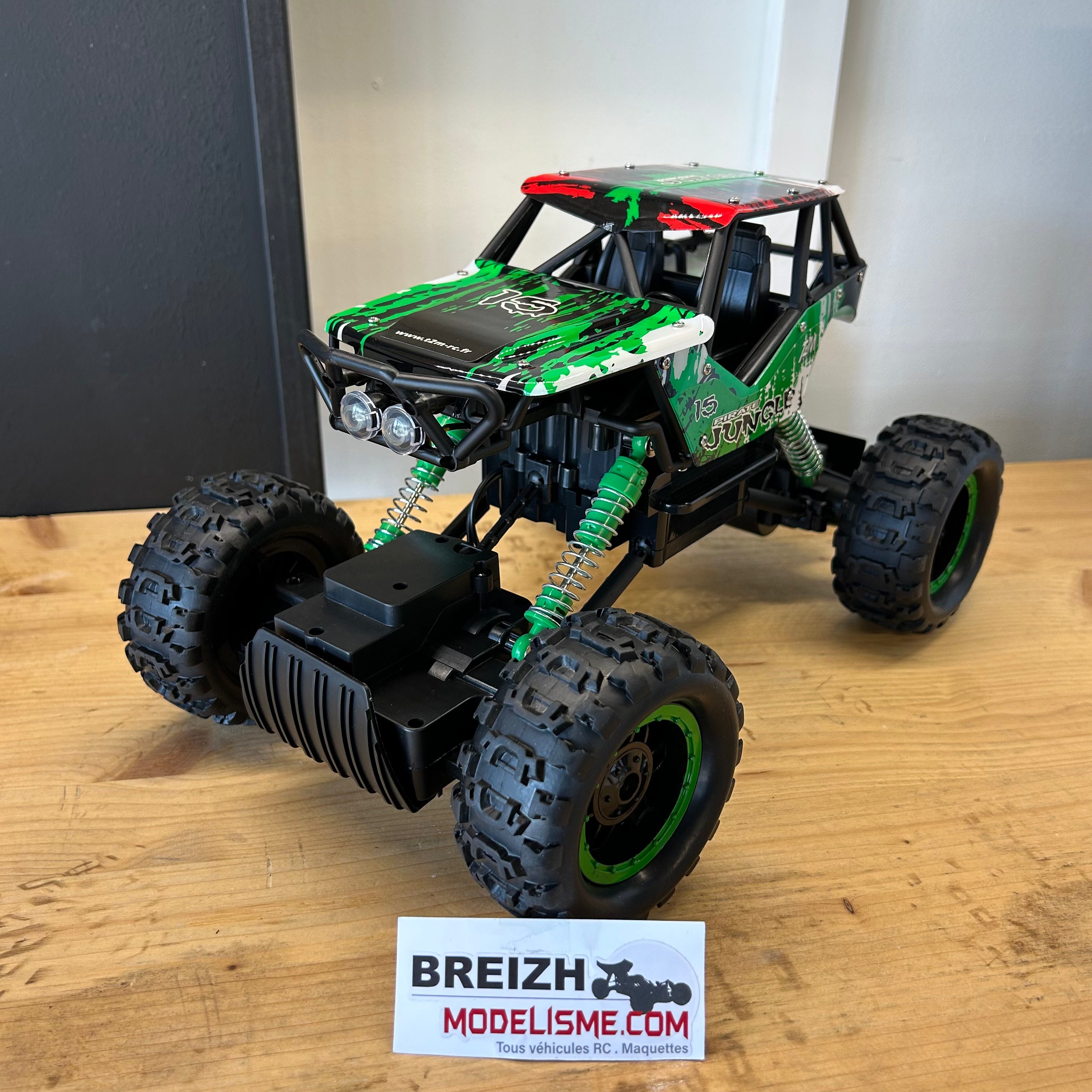 Crawler électrique 1/12 Pirate Jungle RTR T2M T4935