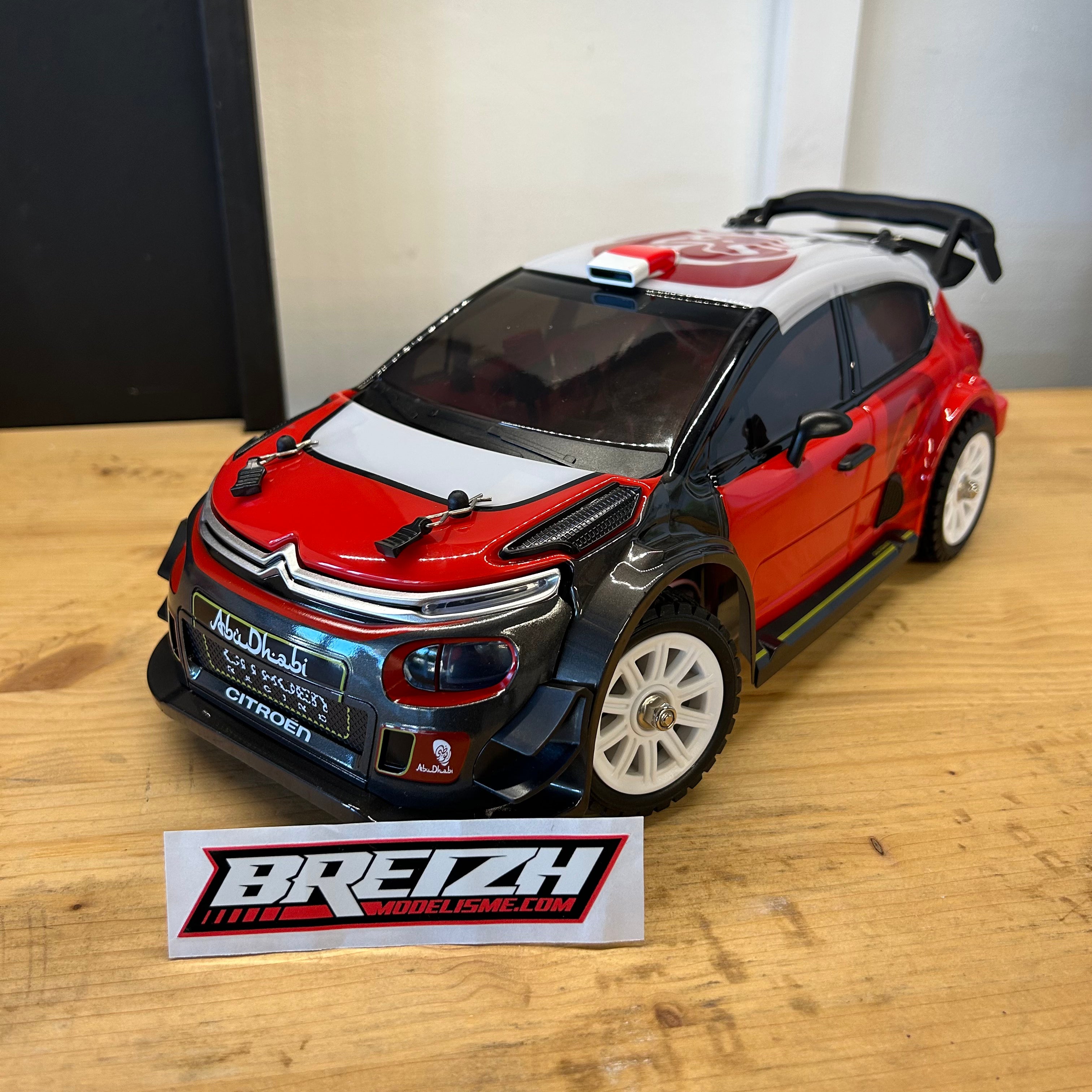 Voiture de rallye Citroen C3 WRC 4WD RTR MJX Hyper GO 14303 1/14