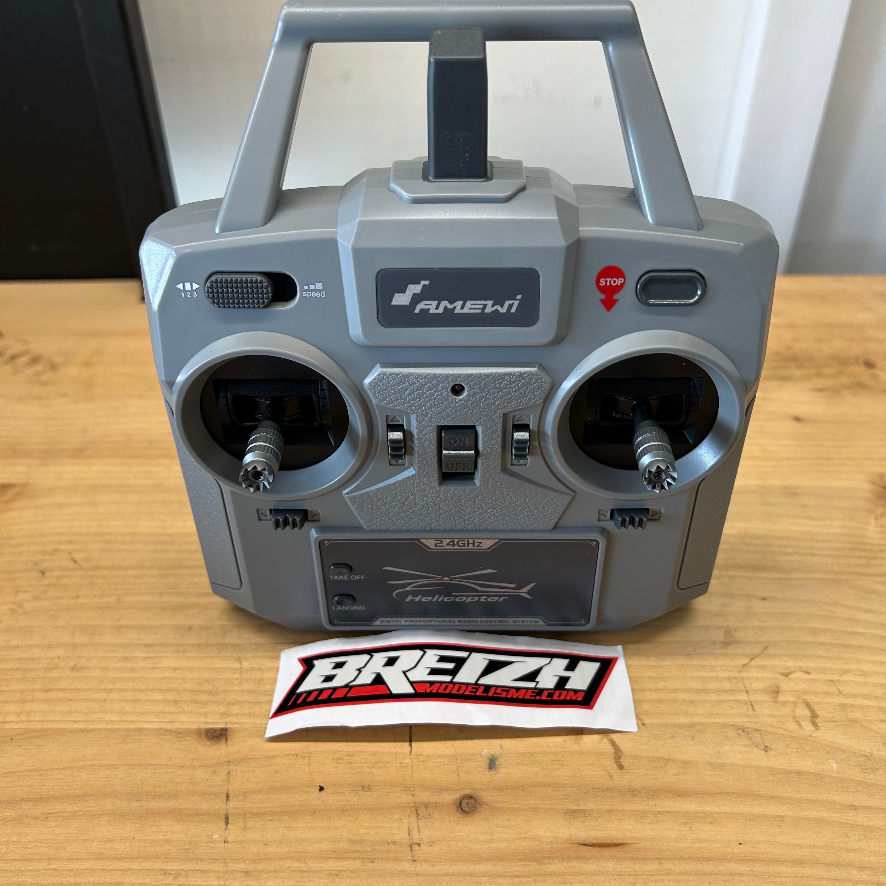 AFX MD500E Brushless 6 Voies Rouge – Hélicoptère RC 325mm Gyro 6 axes