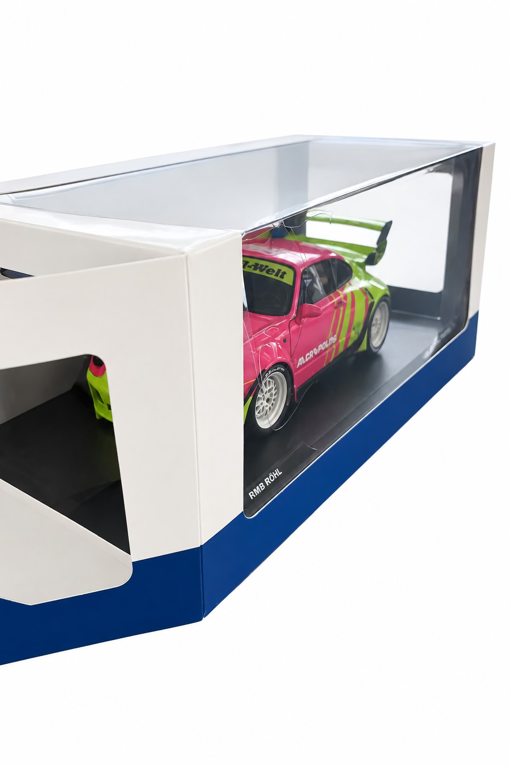 OCCASION Solido S1808510 Voiture miniature collection 1/18 Porsche 911 RWB BodyKit 2024 Pink