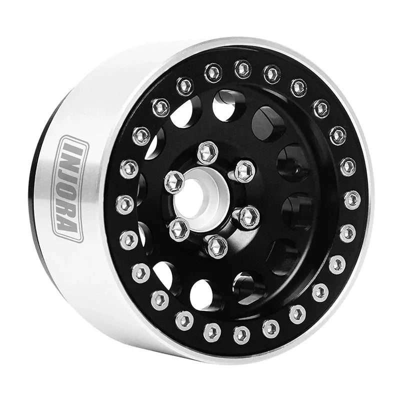 4 jantes Injora 1,9" en alliage d'aluminium Beadlock pour crawler RC 1/10
