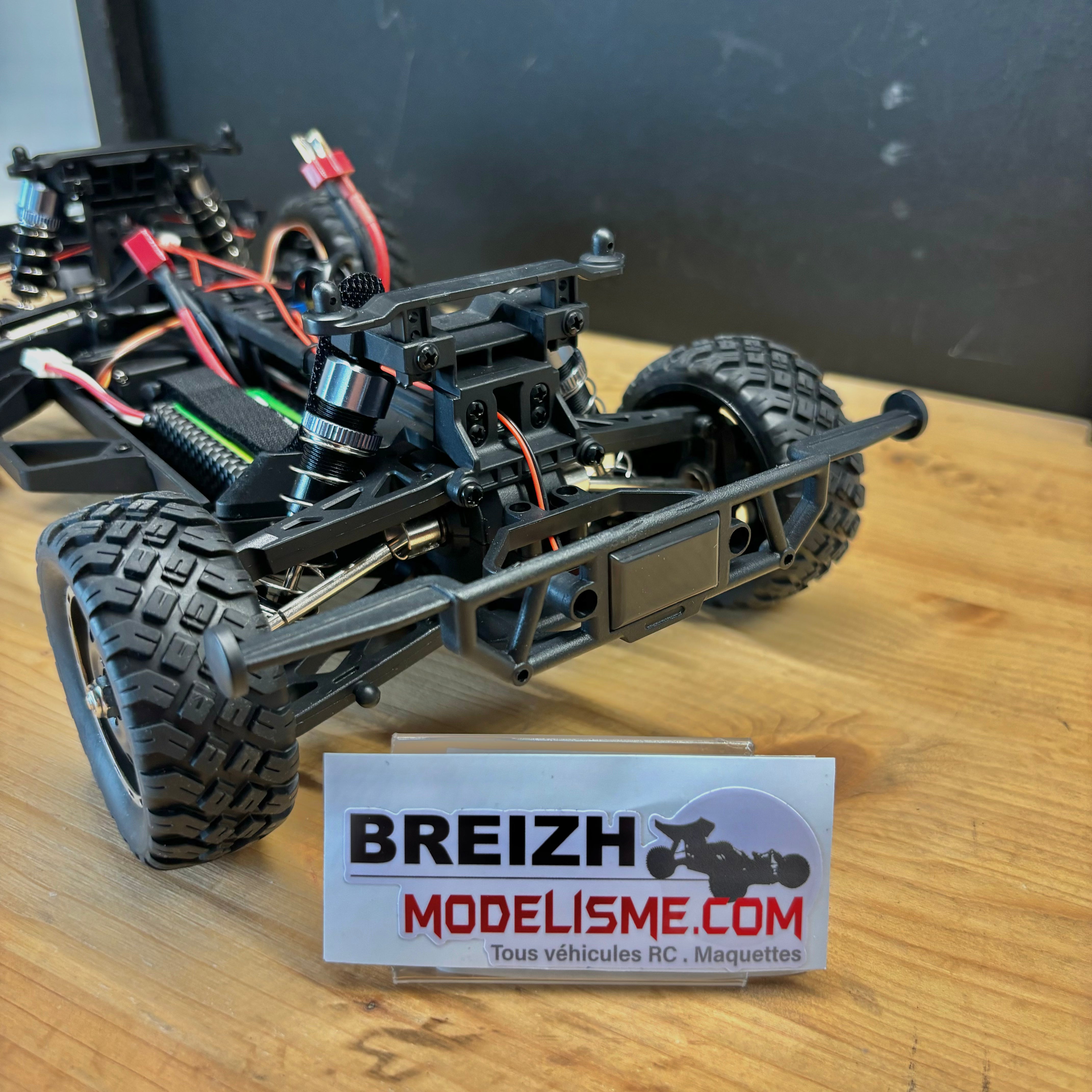 Blackzon Vyper 1/16 brushless 45km/h lipo 2S SC Turbo 4WD RTR rouge