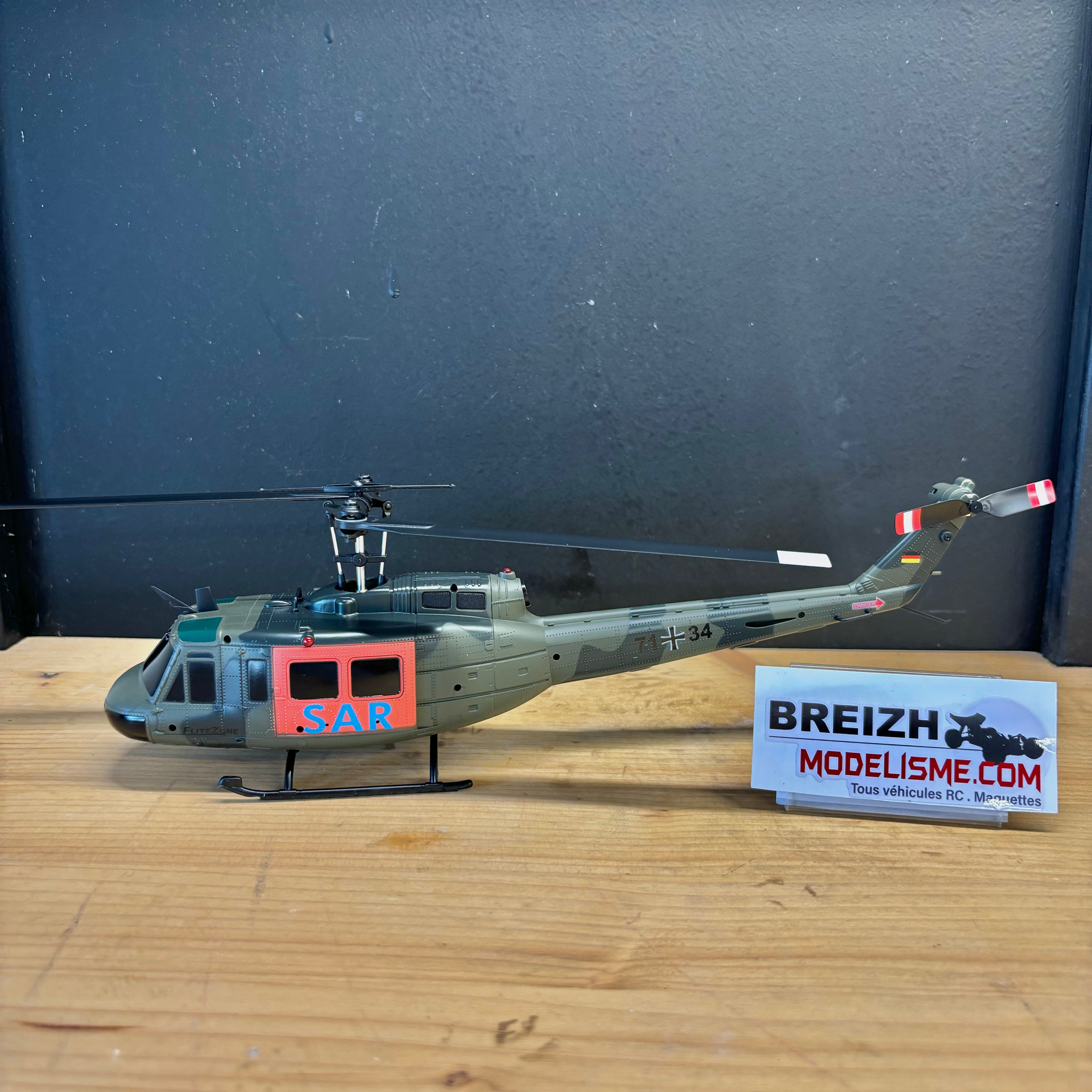 Hélicoptère Bell UH-1DX (SAR) RTF - 16400