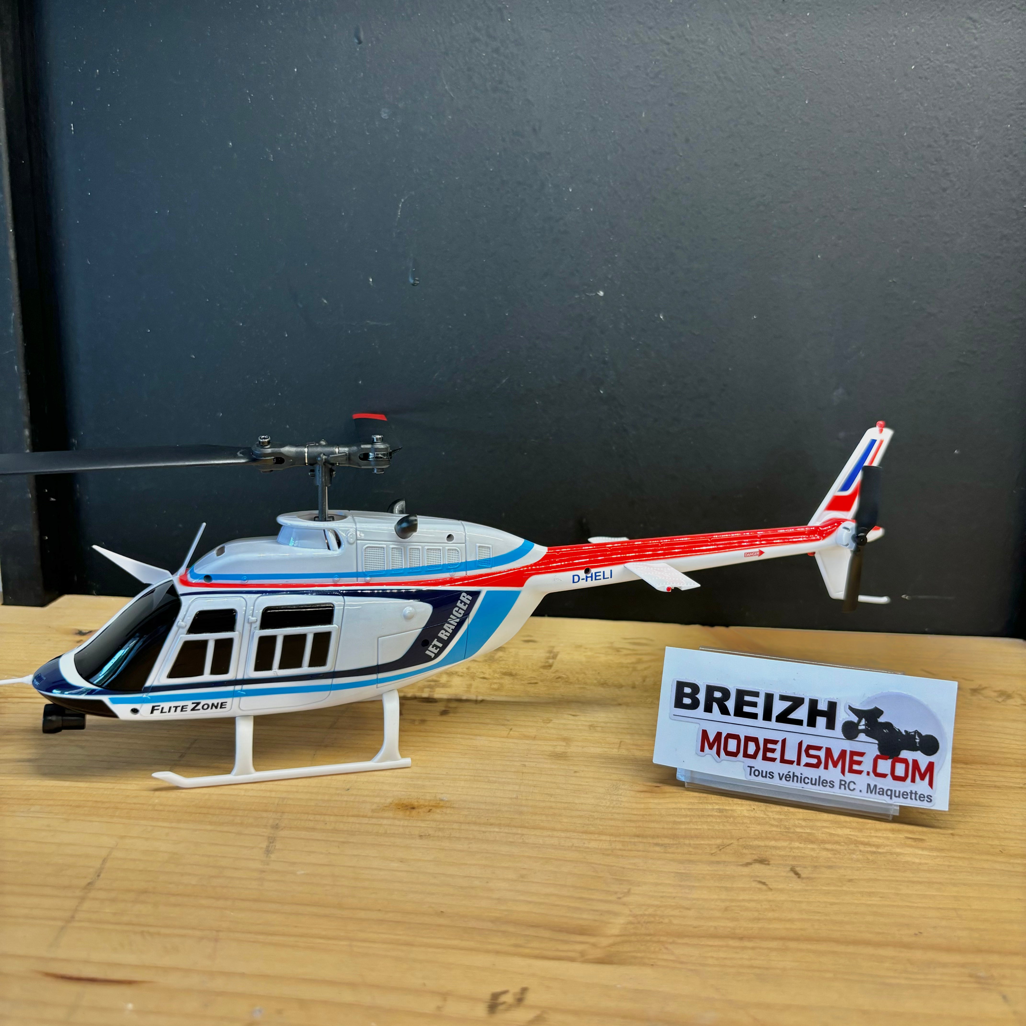 Hélicoptère Bell 206 Jet Ranger RTF - 15620