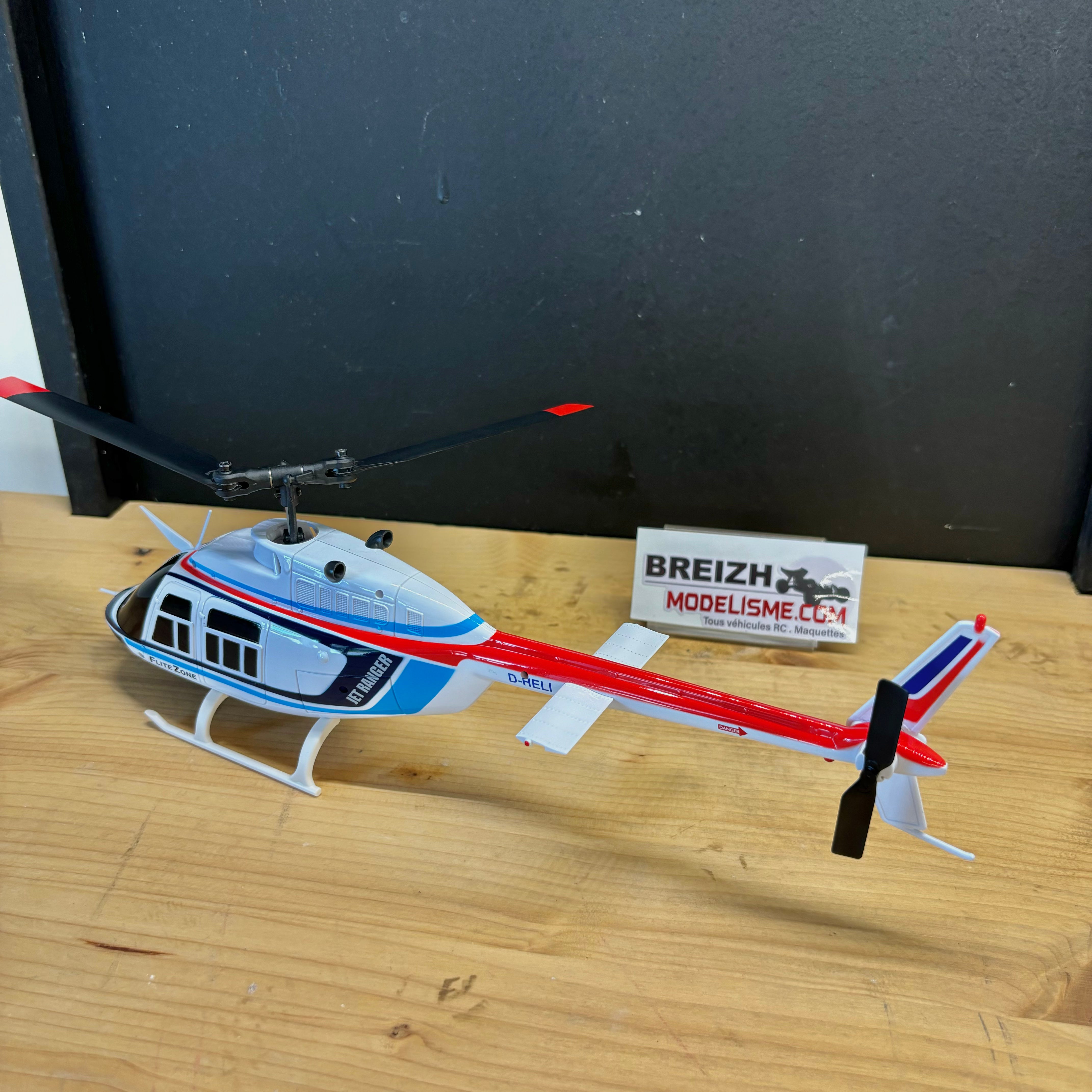 Hélicoptère Bell 206 Jet Ranger RTF - 15620