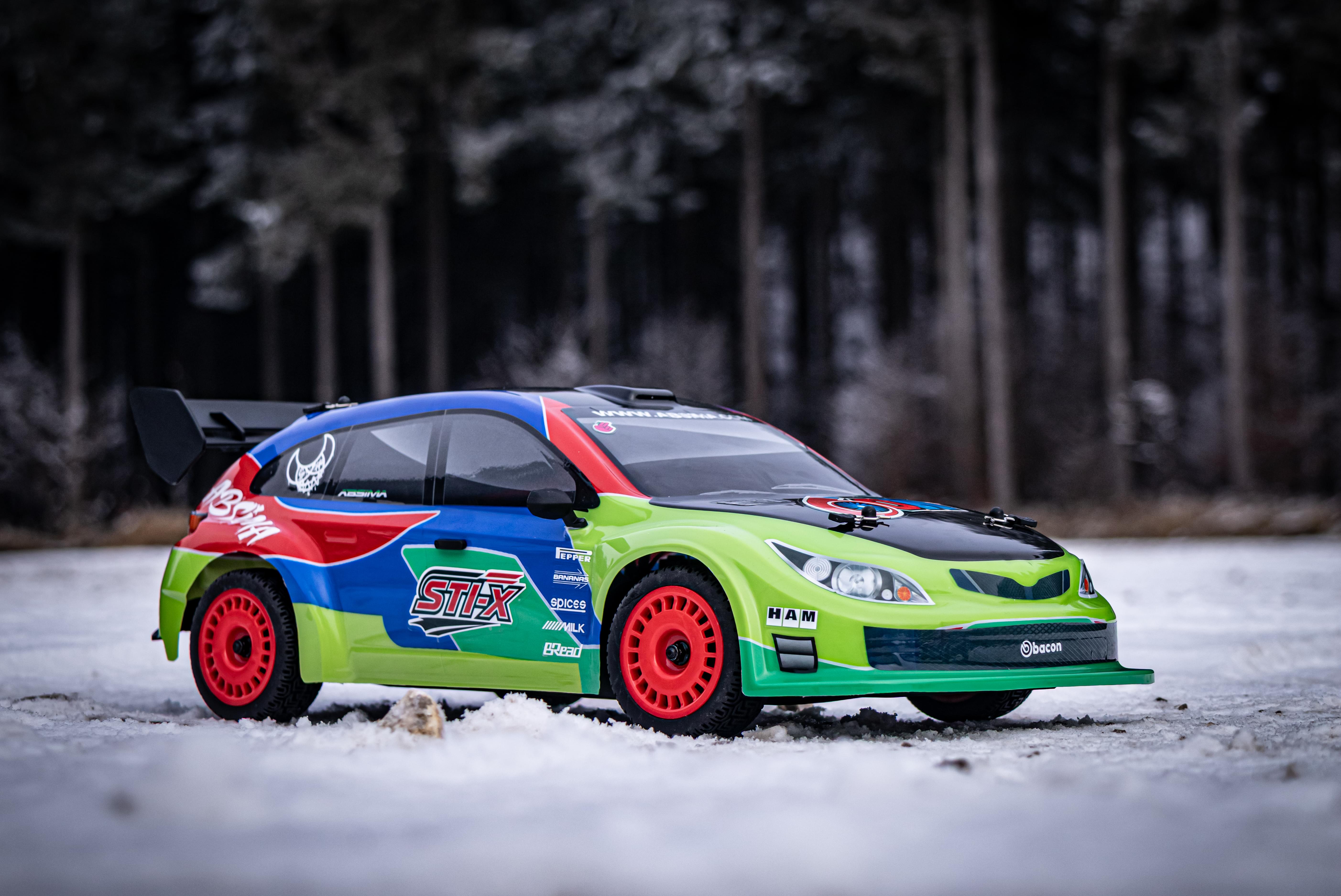 Rallye Absima 1/10 "STi-X" brushless 4WD RTR 12234