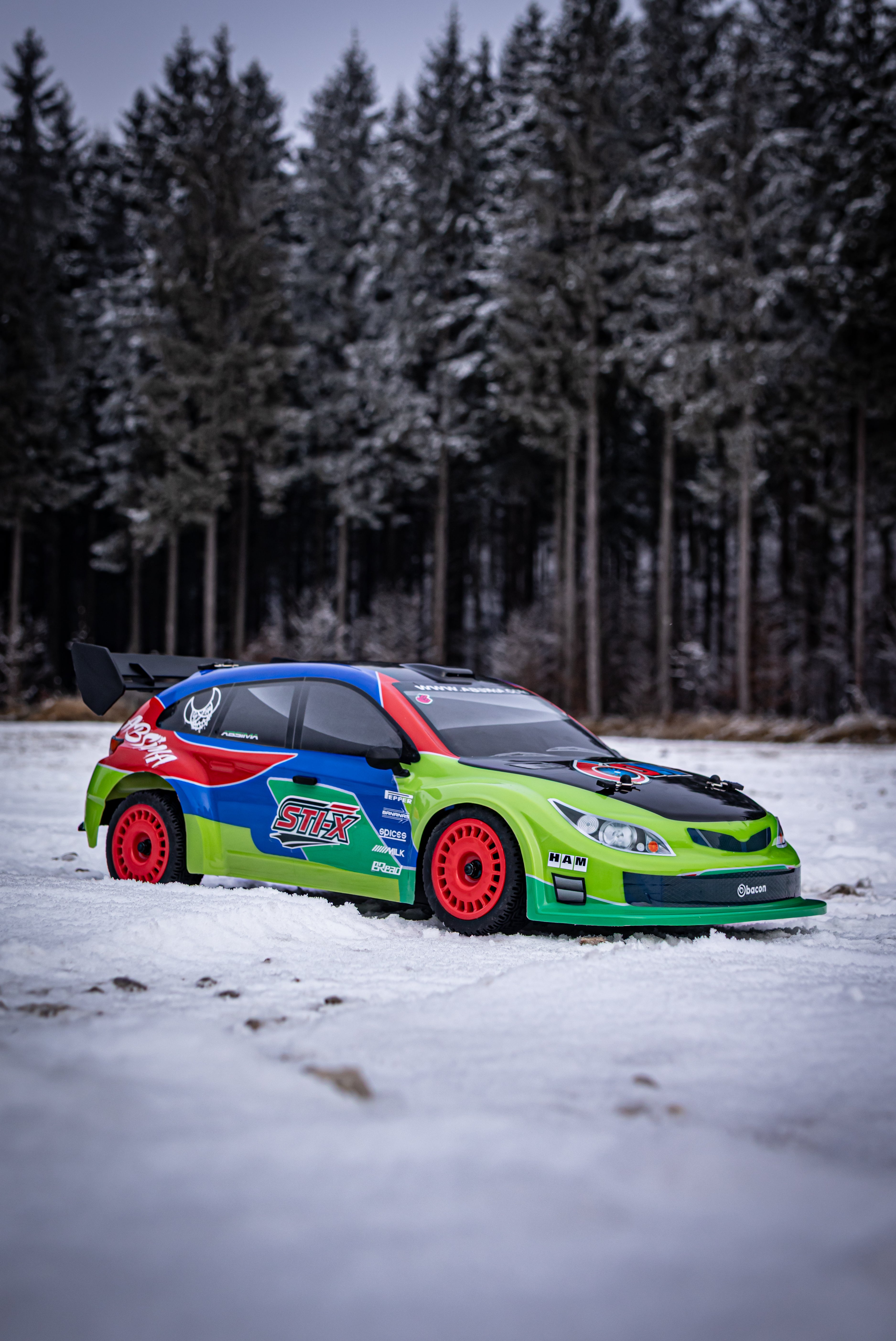 Rallye Absima 1/10 "STi-X" brushless 4WD RTR 12234