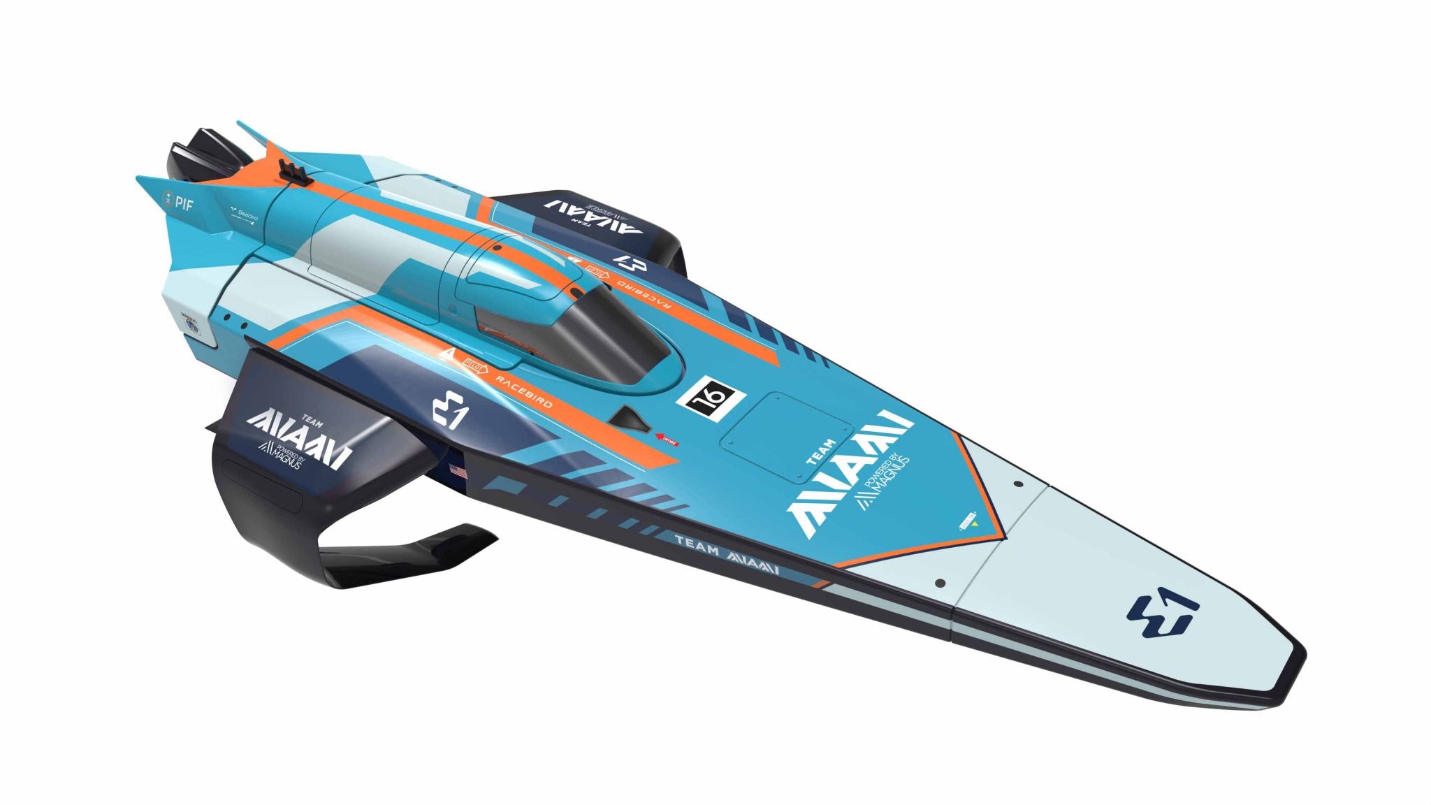 Joysway E1 Racebird 1:14 RTR Hydrofoil 545mm Team Miami