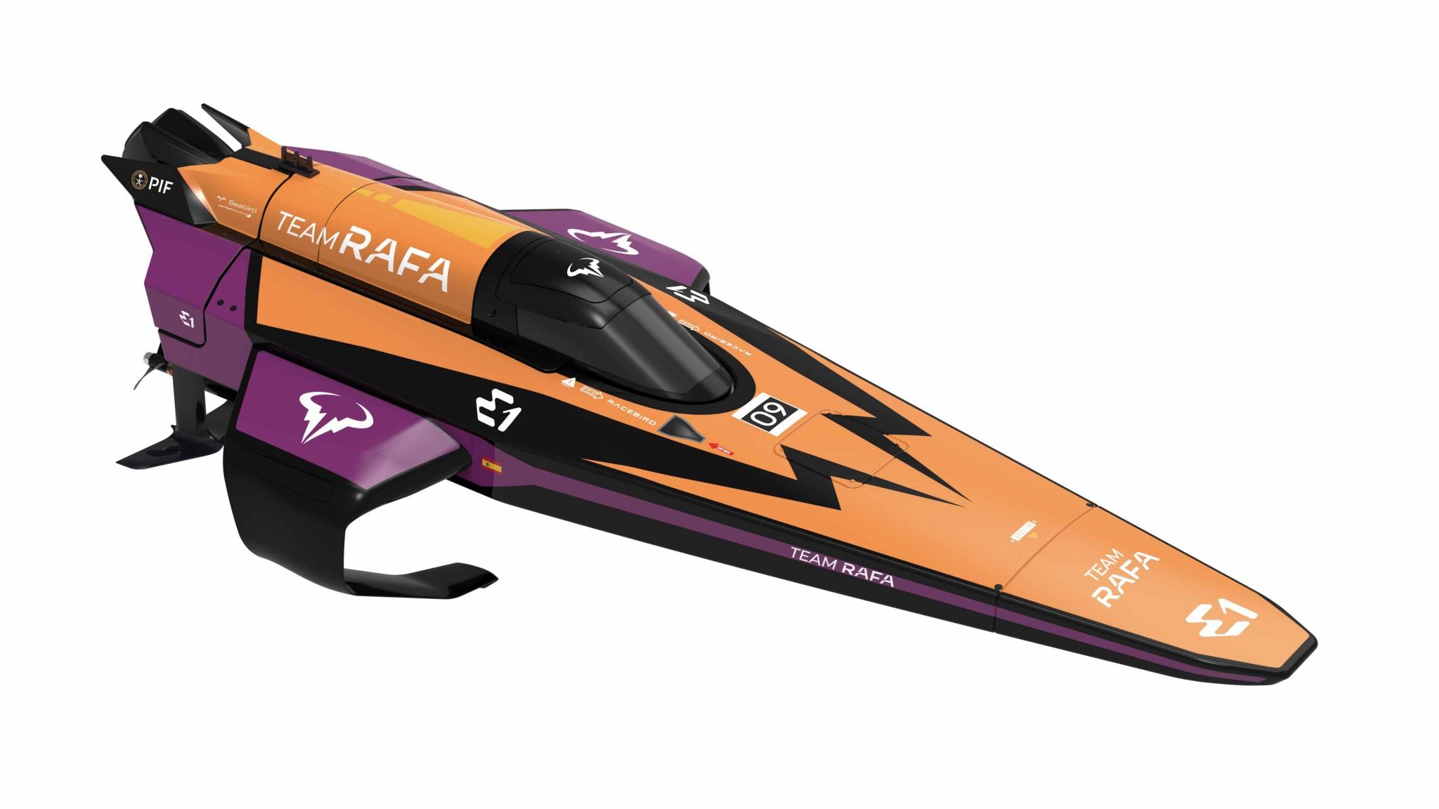 Joysway E1 Racebird 1:14 RTR Hydrofoil 545mm Team Rapha