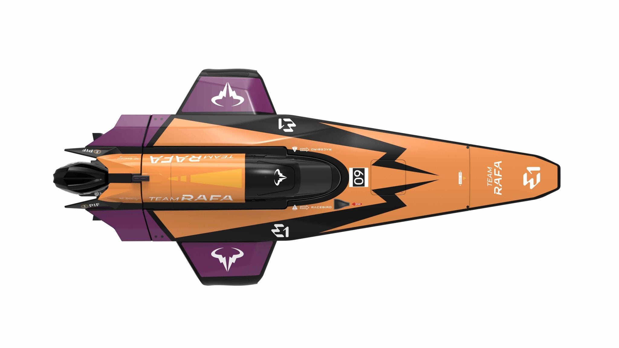Joysway E1 Racebird 1:14 RTR Hydrofoil 545mm Team Rapha