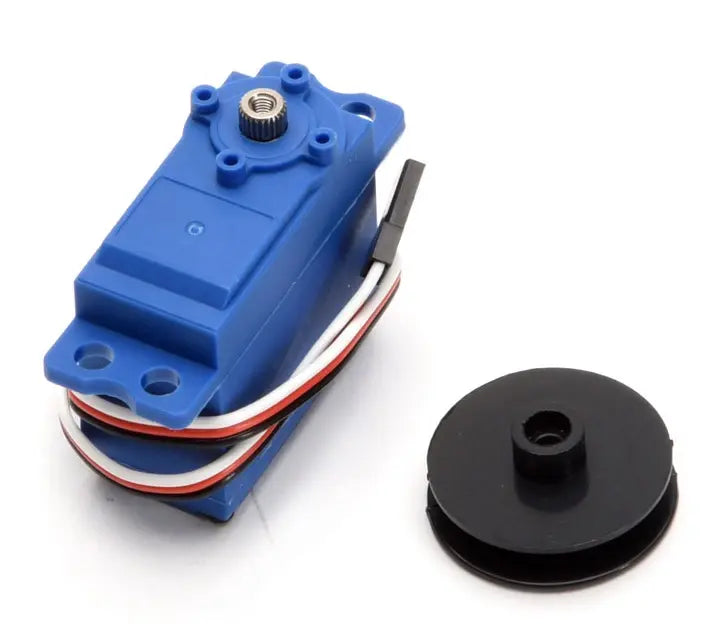 Servo-treuil pour voilier de compétition avec tambours de 16 mm et 25 mm (DF65/95) - JW881588 - Breizh Modélisme.