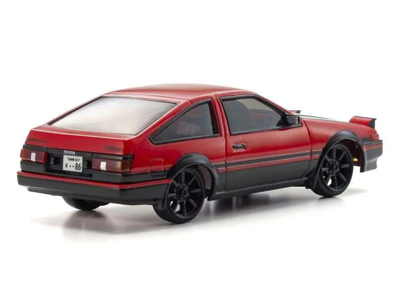 Kyosho First Mini-Z 1:28 Toyota Sprinter Trueno AE86 RD/BK - K.66613A