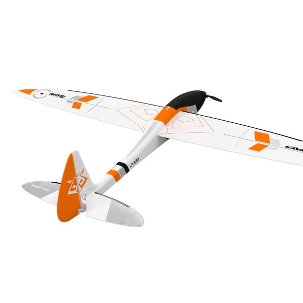 Motoplaneur planeur 3D Kavan TWISTY 1512mm orange - Breizh Modélisme.
