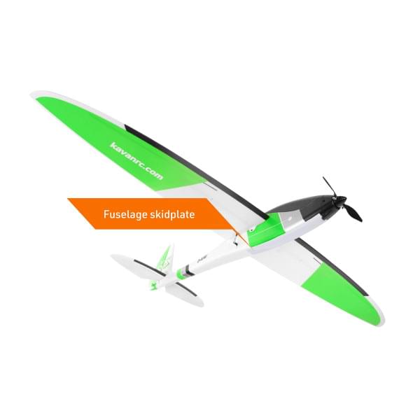 Motoplaneur planeur 3D Kavan TWISTY 1512mm vert - Breizh Modélisme.