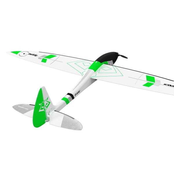 Motoplaneur planeur 3D Kavan TWISTY 1512mm vert - Breizh Modélisme.