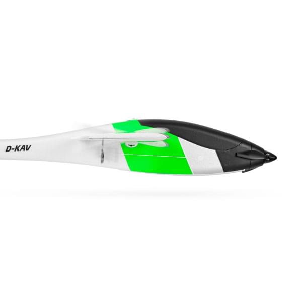 Motoplaneur planeur 3D Kavan TWISTY 1512mm vert - Breizh Modélisme.