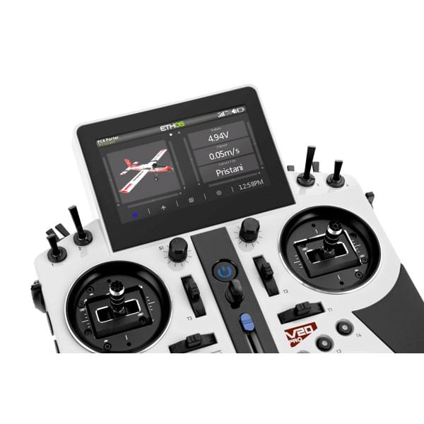 Emetteur radio 24 voies Kavan V20 PRO blanche KAV16.1010