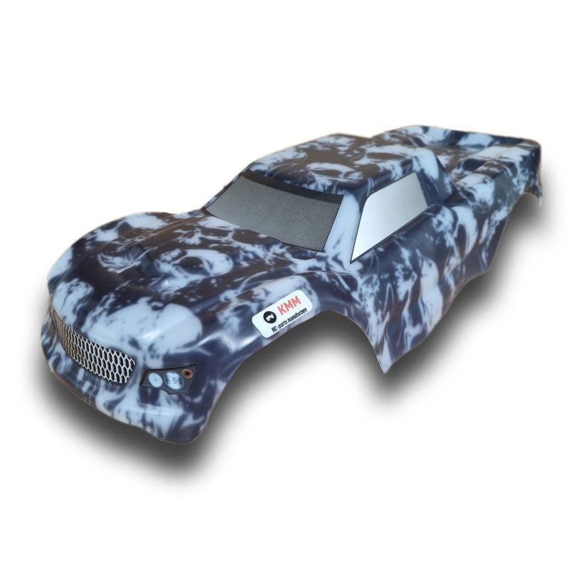 Carrosserie KMM incassable design skull pour TRAXXAS Wide-MAXX - KMM001002SK - Breizh Modélisme.