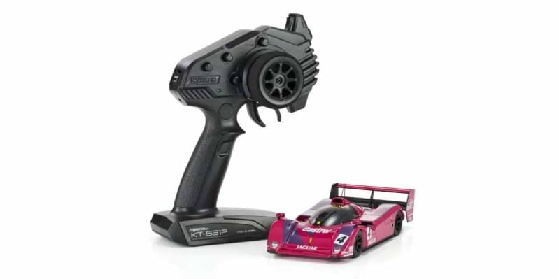 Kyosho Mini-Z MR04 RWD Jaguar XJR-14 LM 1991 No.4 (W-LM/KT531P) - K.32369LE