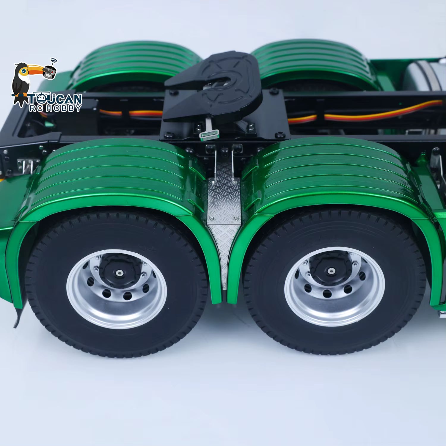 Camion 1/14 Huina Scania 770S Kabolite 6x6 vert
