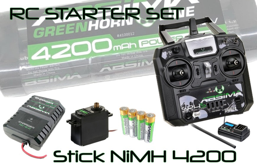 Kit de démarrage RC "Stick NiMH 4200" - 2200015