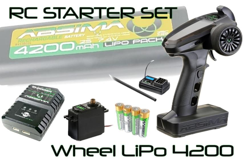 Pack de démarrage RC "Lipo 4200" - Breizh Modélisme.