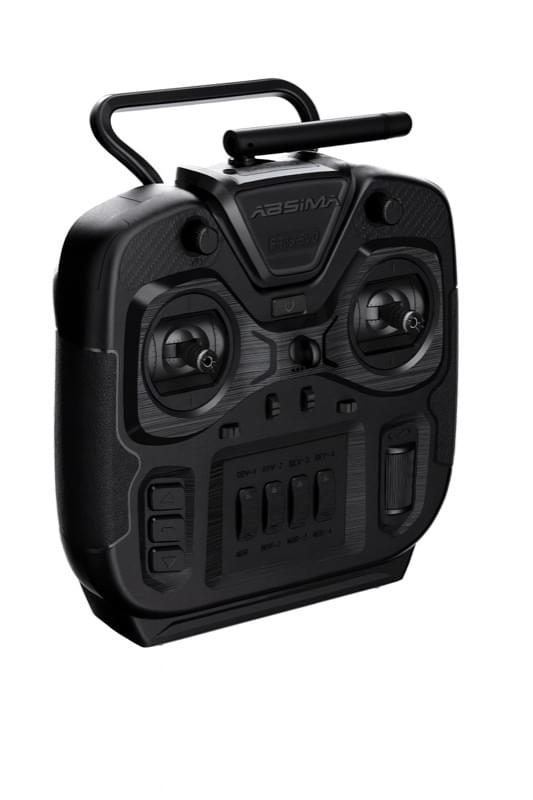 Radiocommande à 6 voies «SR6S-EVO» 2,4 GHz + récepteur RX - 2000023 - Breizh Modélisme.