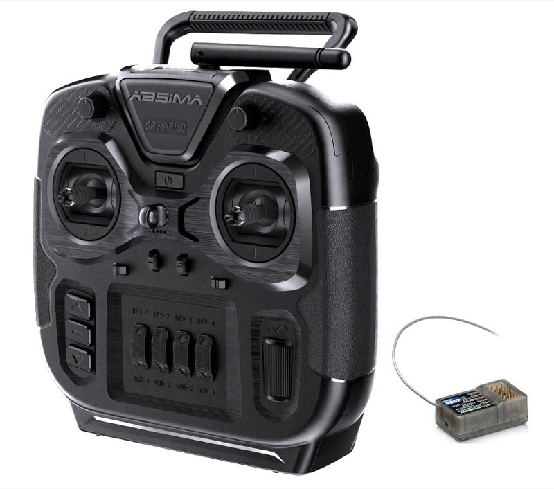 Absima Radio SR6S Evo 6 Voies 2.4ghz + Récepteur R6WP 2000023