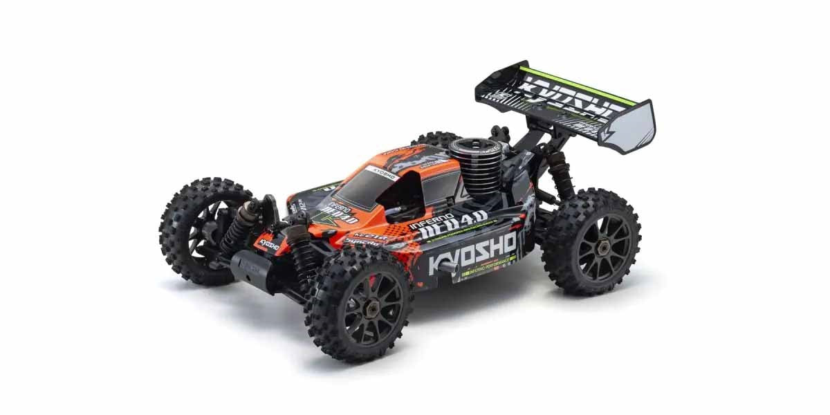 Kyosho Inferno Neo 4.0 1:8 RC Nitro Readyset (KE21SP) rouge - Breizh Modélisme.