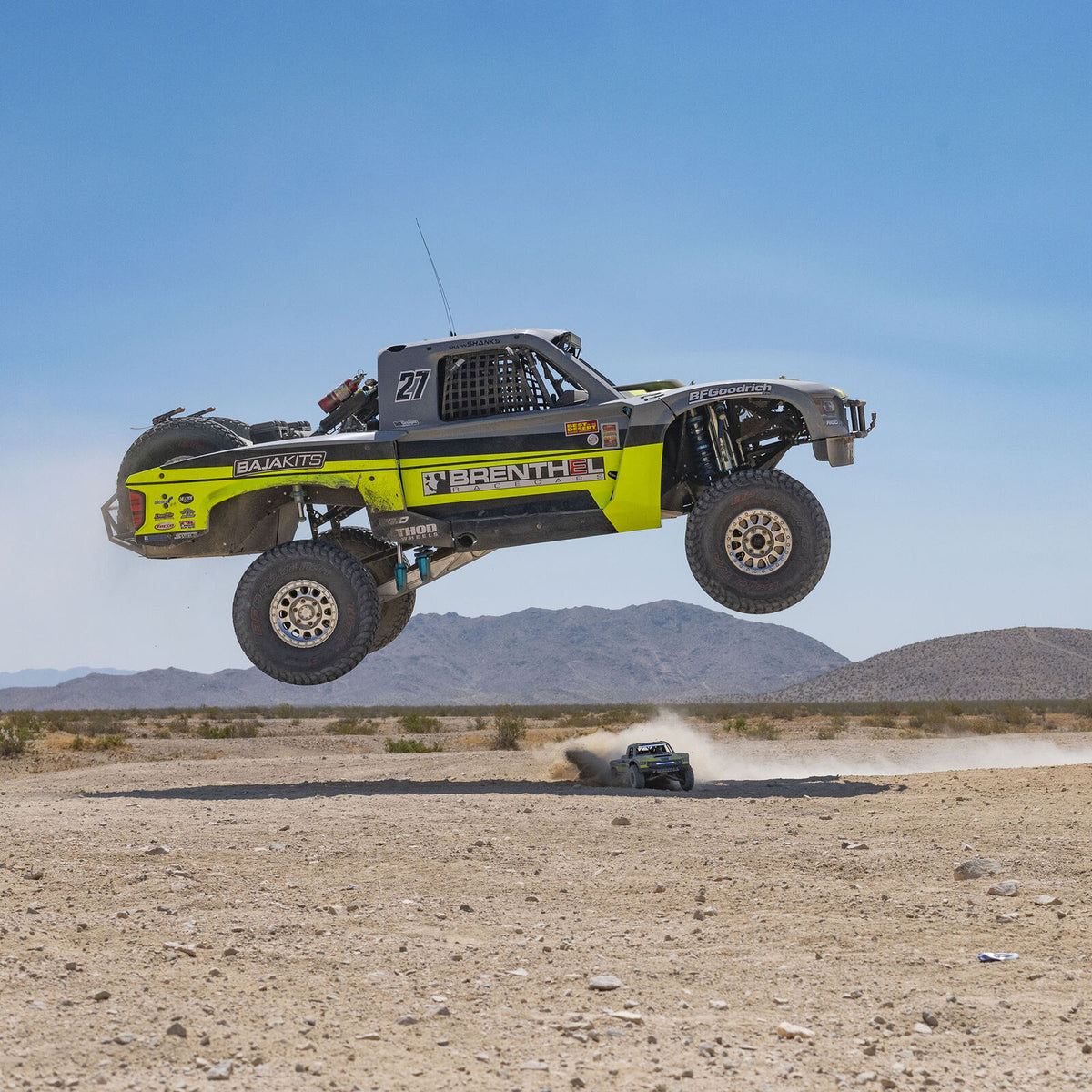 Losi Super Baja Rey 2.0 Brenthel 1/6 4x4 brushless 8S RTR jaune – LOS05021T1
