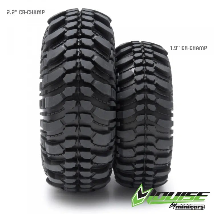 2 roues Crawler 1/10 Louise 1.9 CR-CHAMP - 3231VI